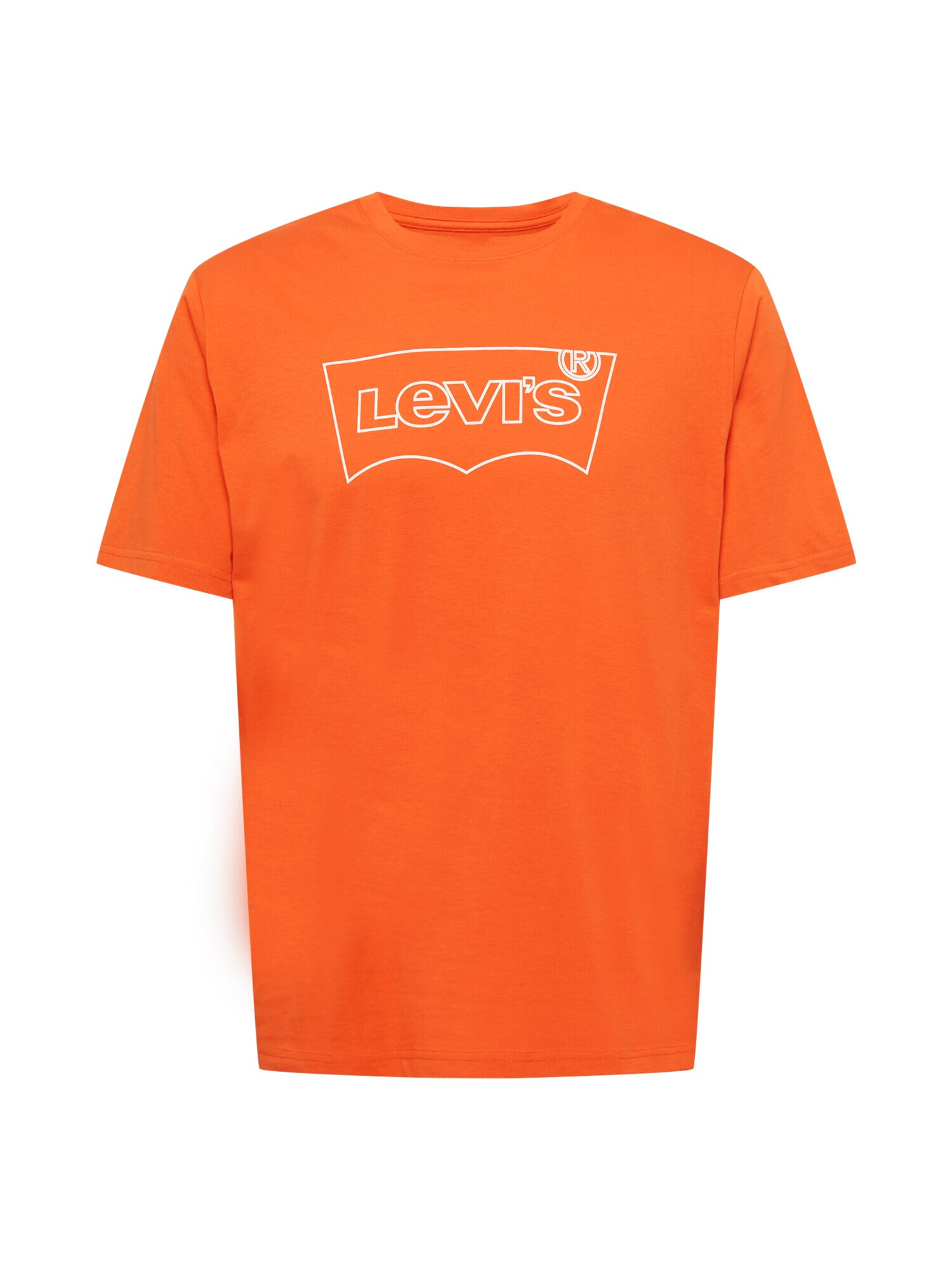 LEVI'S Tricou roșu orange / alb - Pled.ro