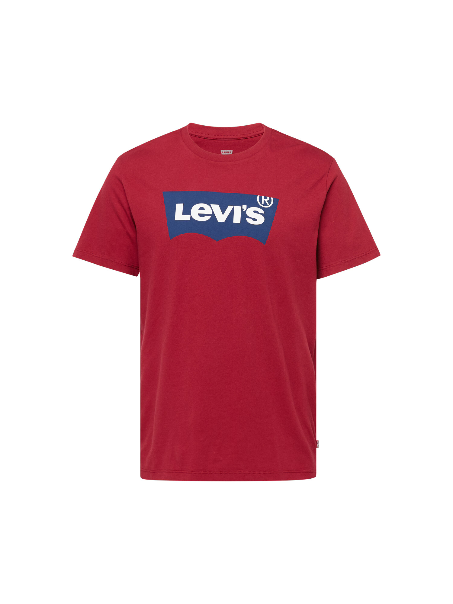 LEVI'S Tricou roșu / roșu vin / alb - Pled.ro