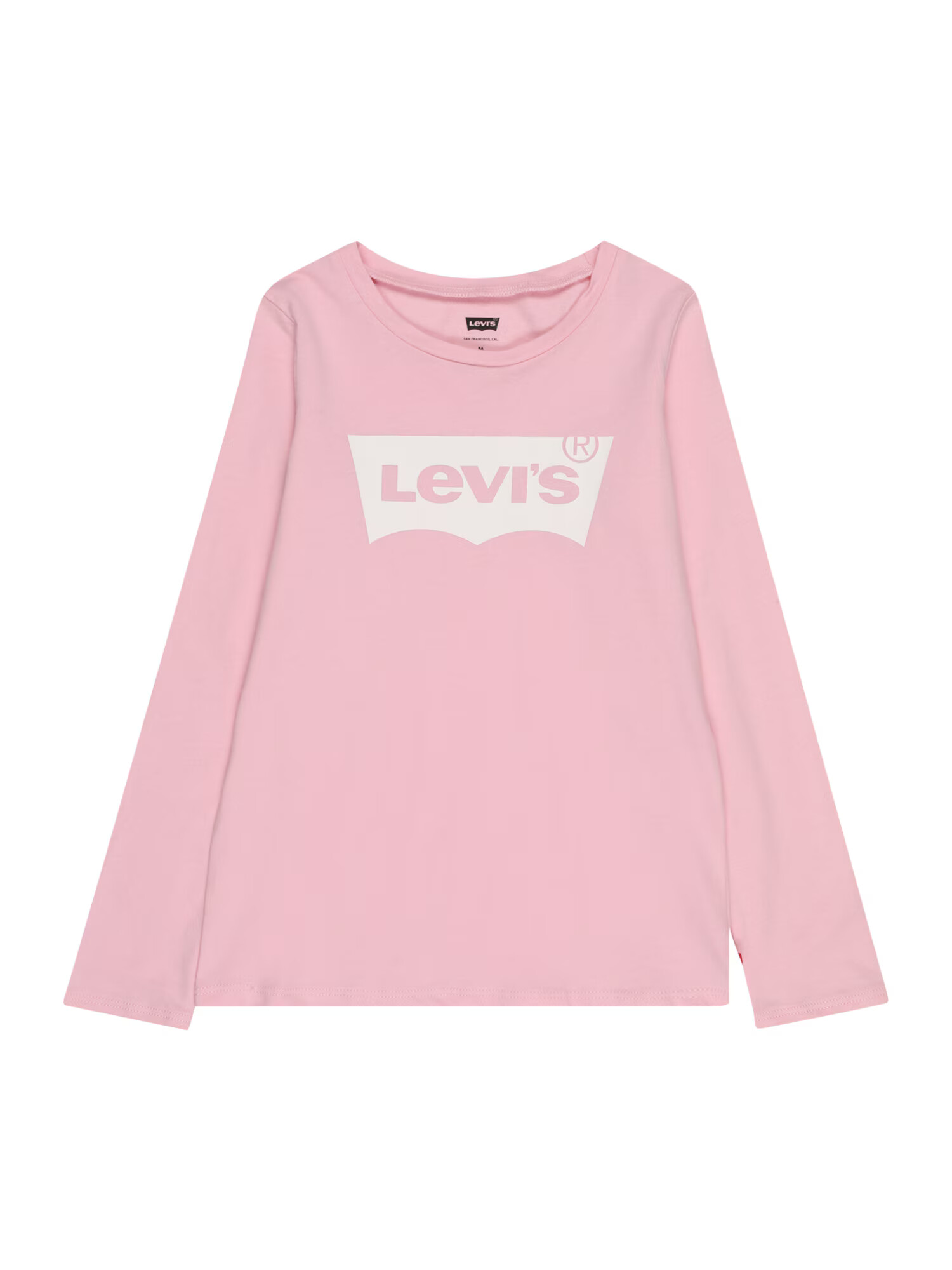 LEVI'S Tricou roz deschis / alb - Pled.ro