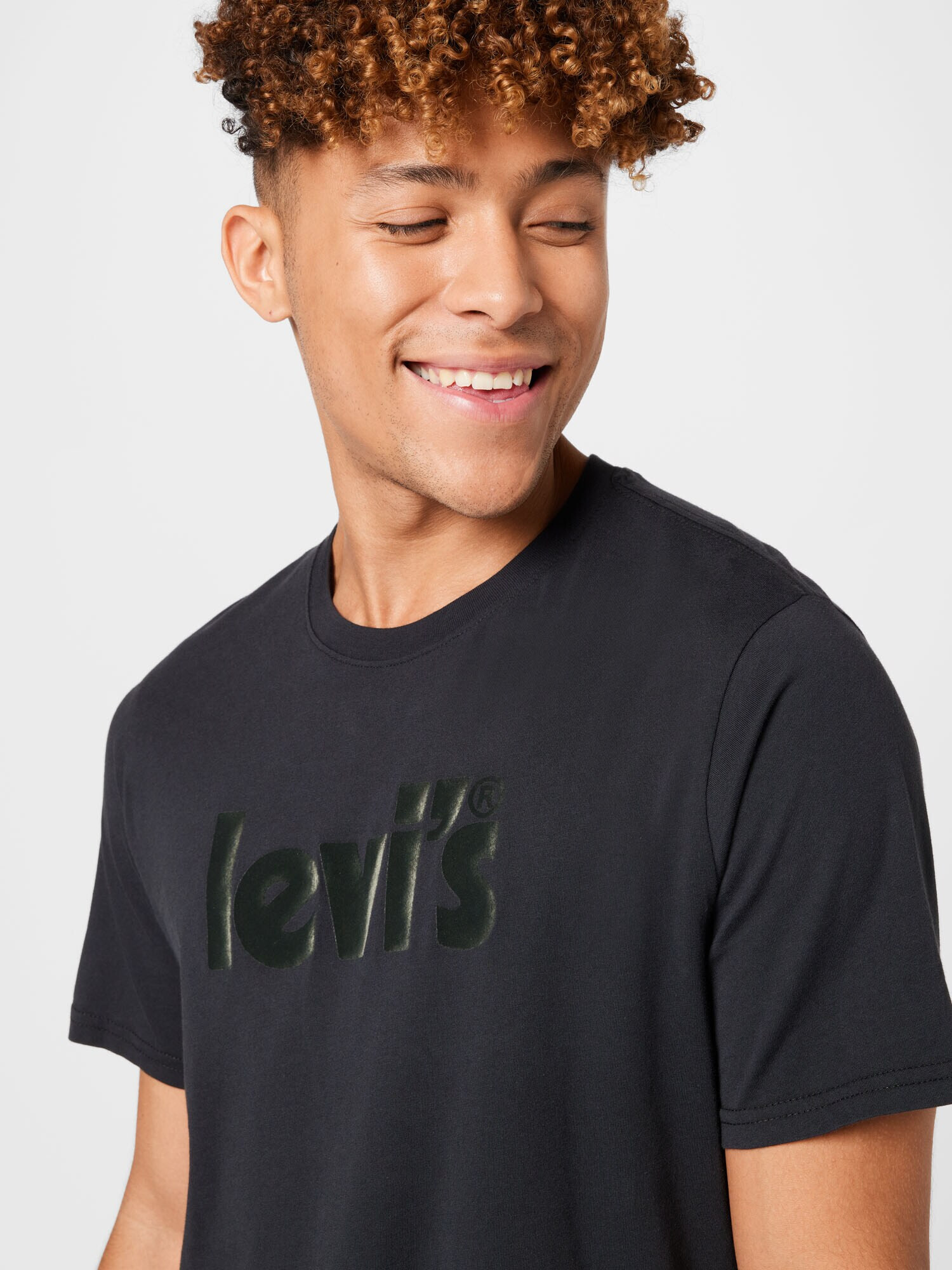 LEVI'S Tricou 'SS RELAXED FIT TEE BLACKS' negru / negru amestecat - Pled.ro