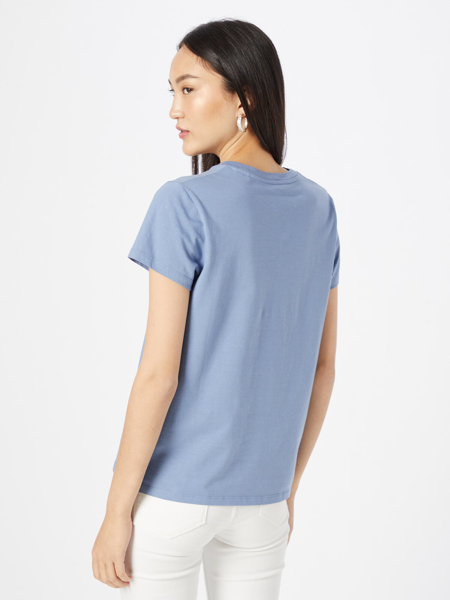 LEVI'S Tricou 'The Perfect' albastru deschis / alb - Pled.ro