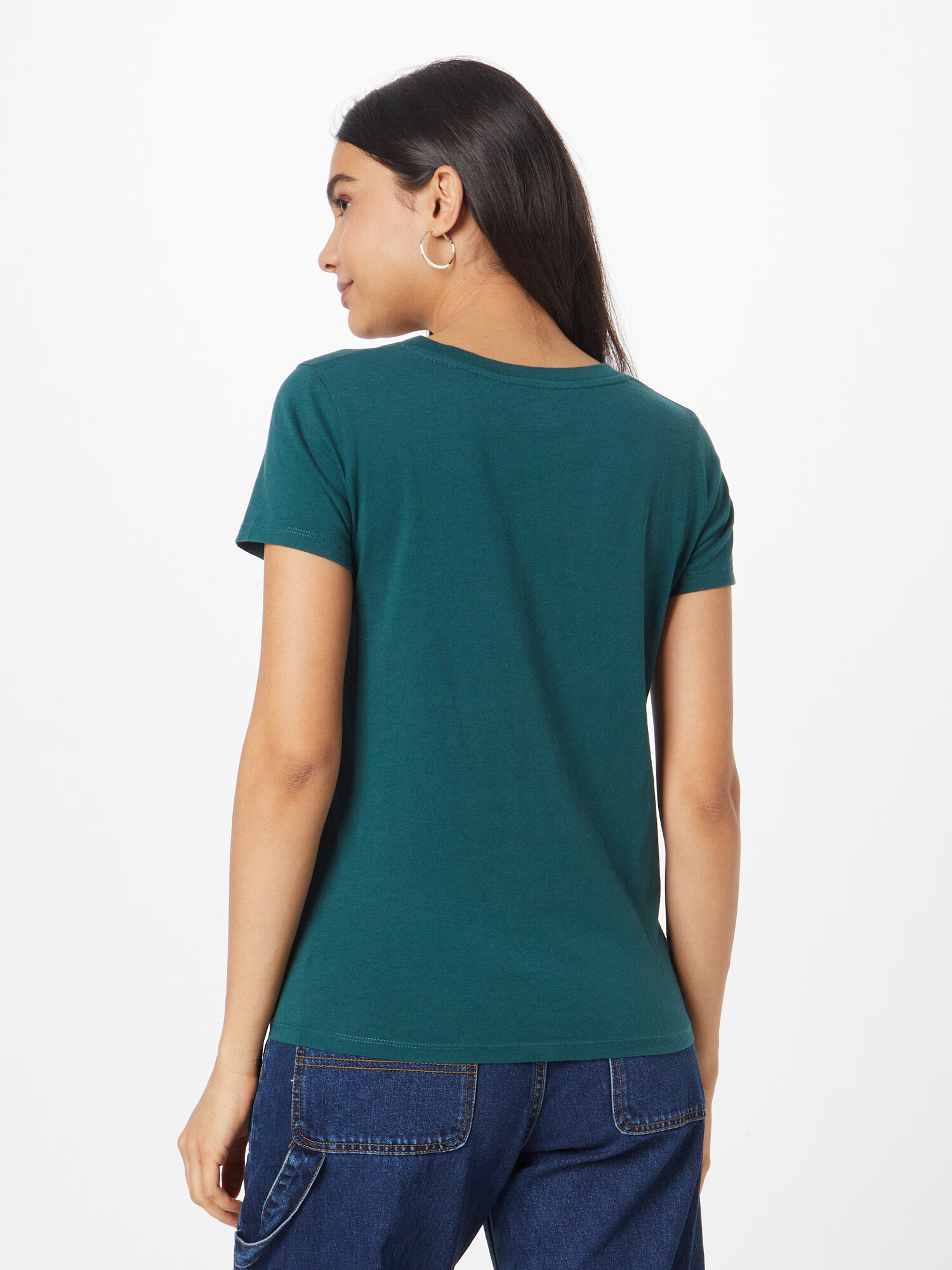 LEVI'S Tricou verde smarald / roșu / alb - Pled.ro