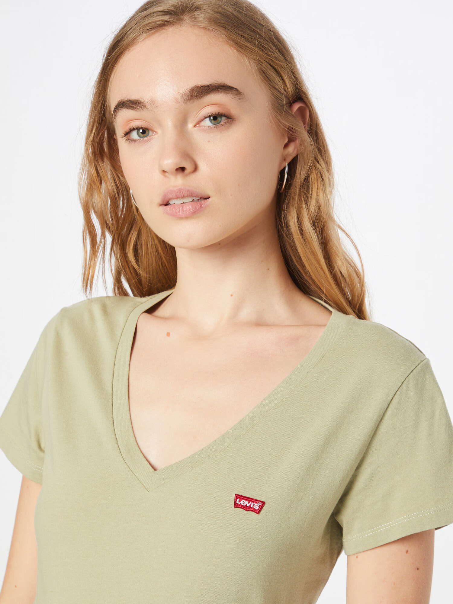 LEVI'S Tricou verde stuf - Pled.ro