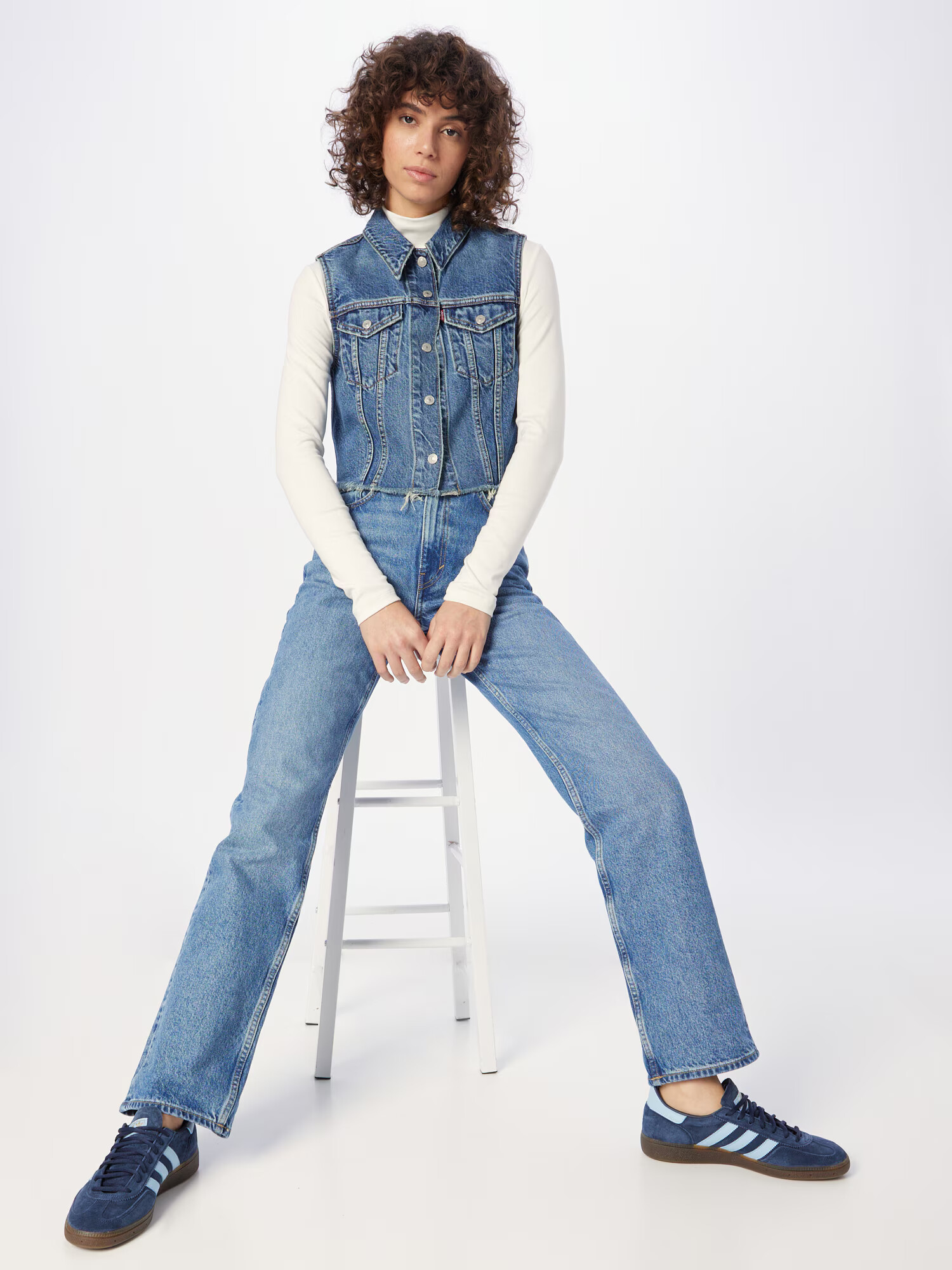 LEVI'S Vestă albastru denim - Pled.ro