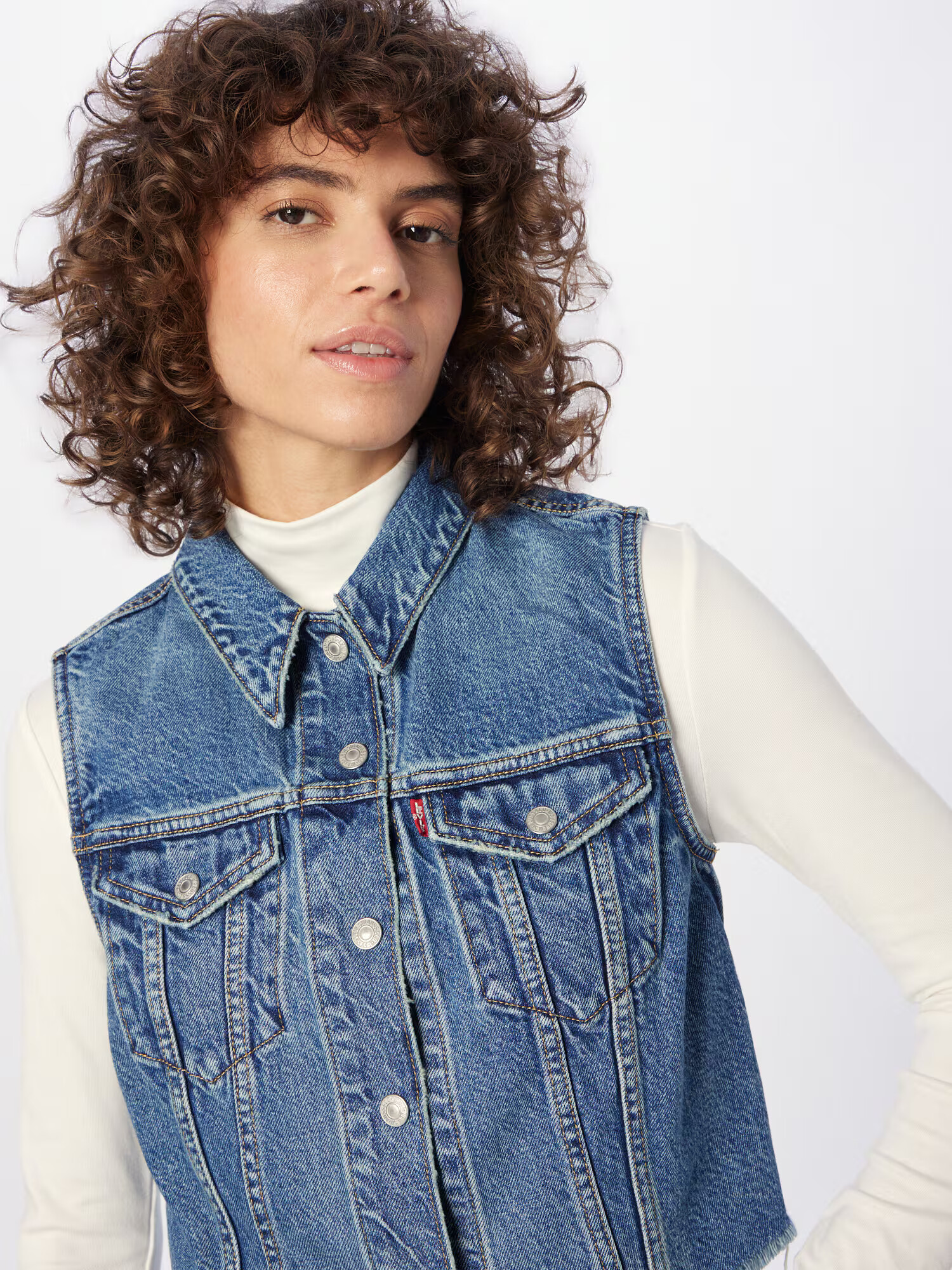 LEVI'S Vestă albastru denim - Pled.ro