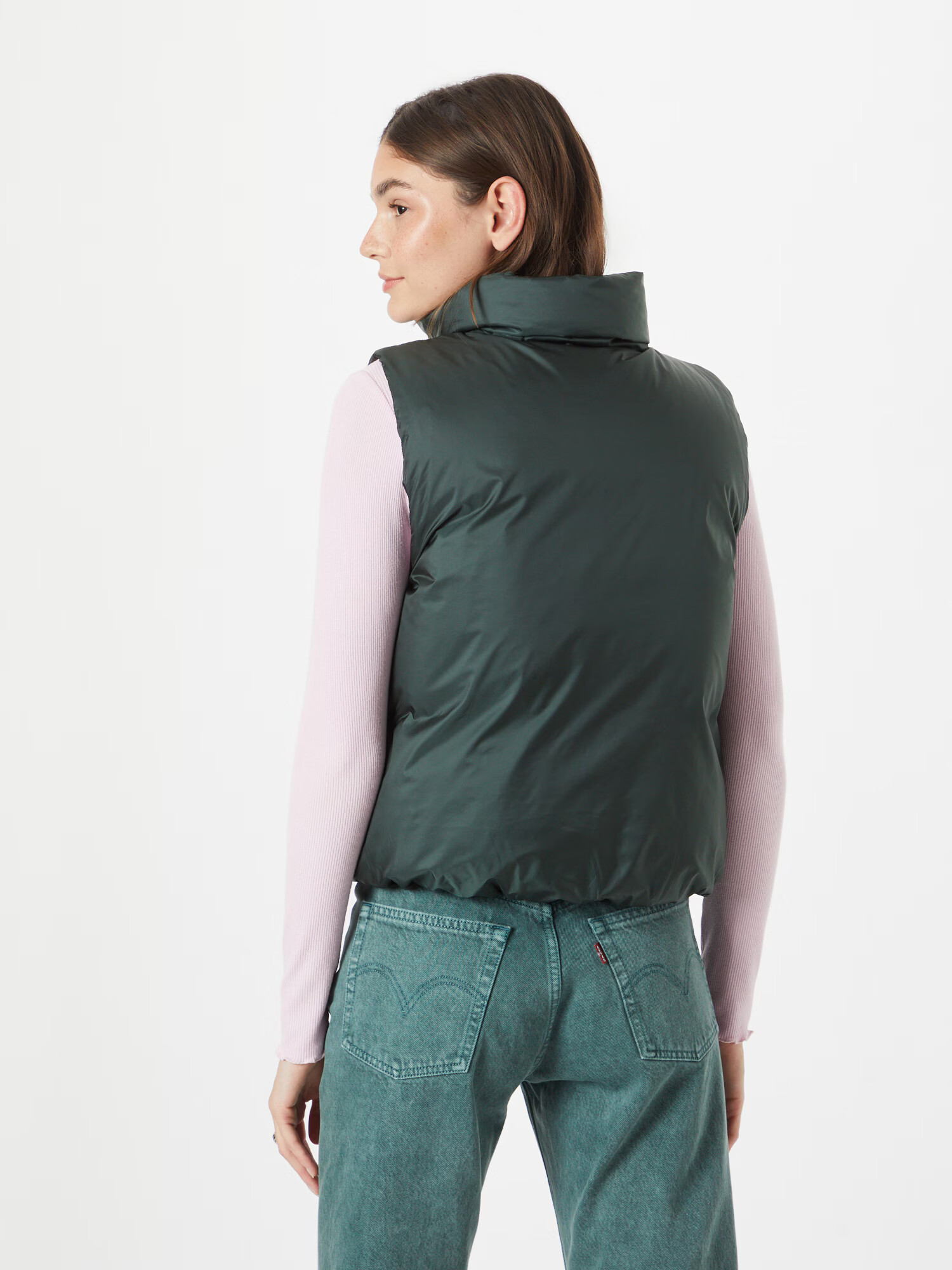 LEVI'S ® Vestă 'Bubble' verde pin - Pled.ro