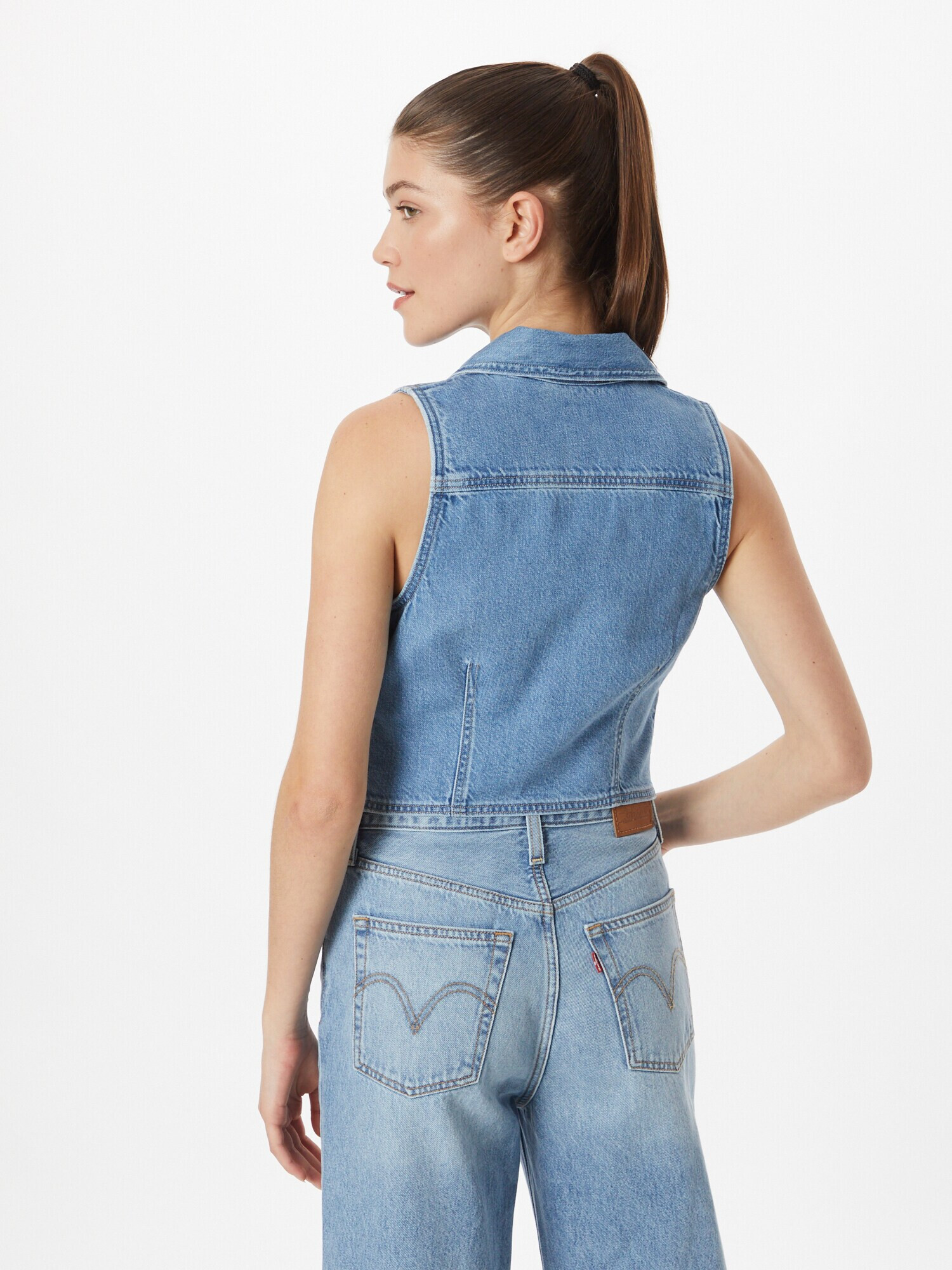 LEVI'S ® Vestă 'LILOU' albastru denim - Pled.ro