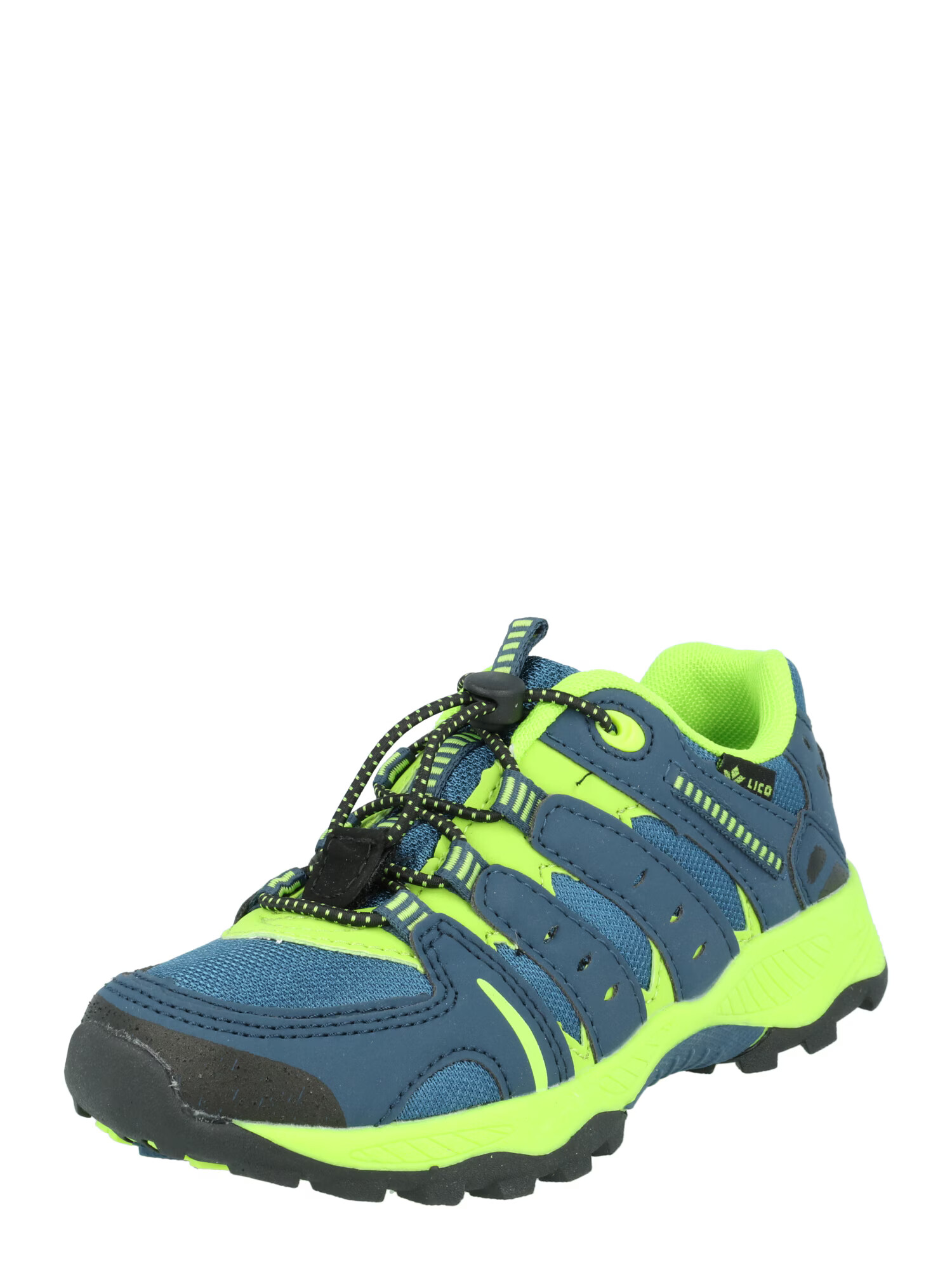 LICO Pantofi 'Fremont' verde petrol / verde neon - Pled.ro