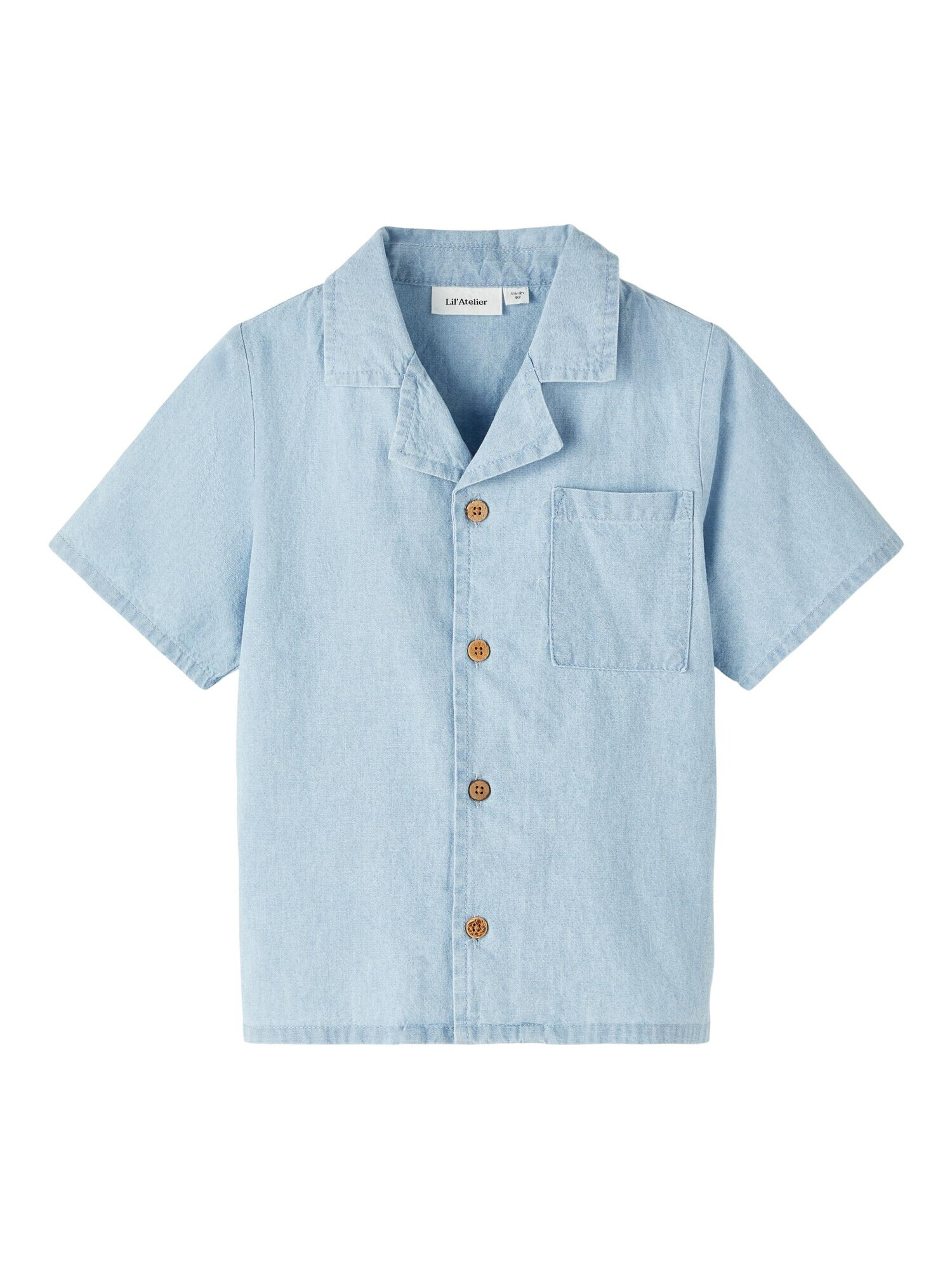 Lil ' Atelier Kids Cămașă 'Daley' albastru denim - Pled.ro