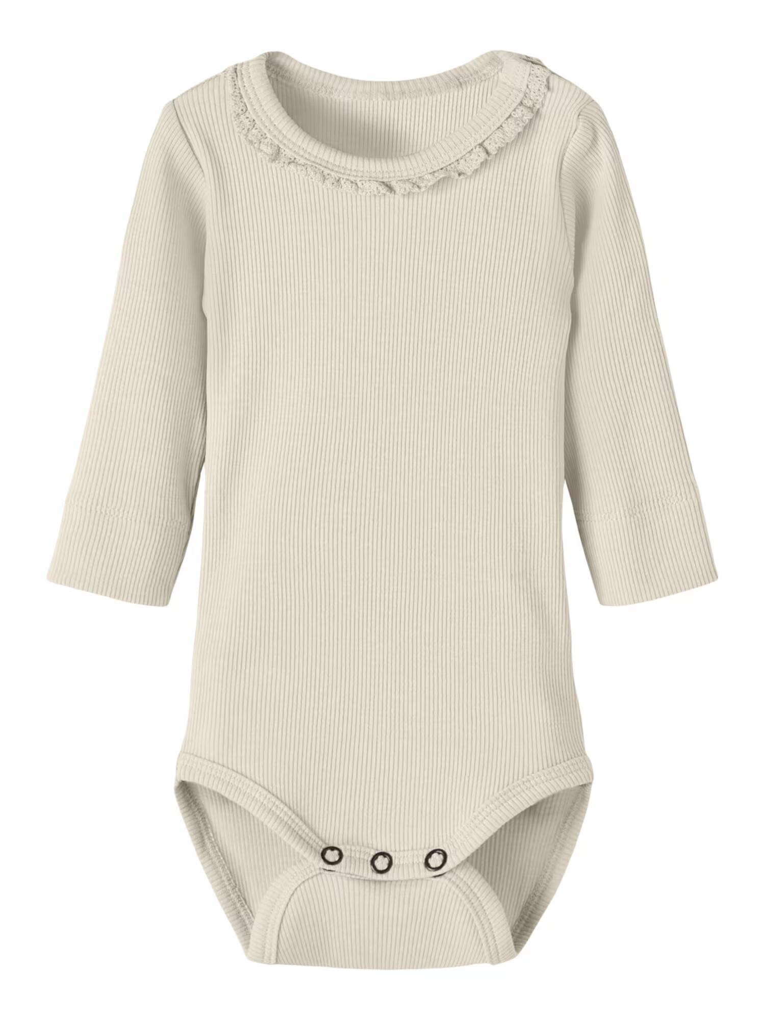 Lil ' Atelier Kids Salopetă/Body 'Gago' crem - Pled.ro