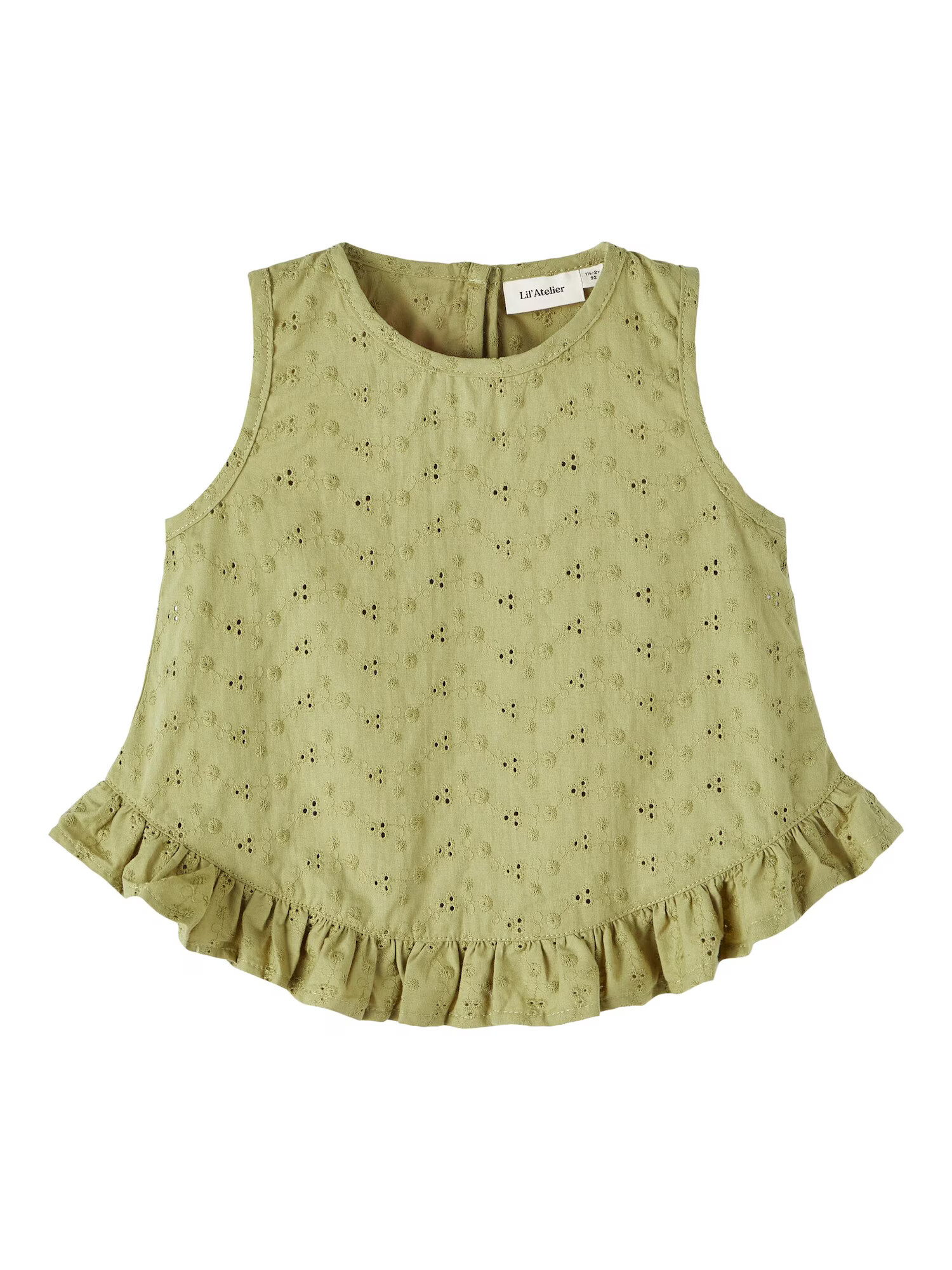 Lil ' Atelier Kids Top 'Hinna' kaki - Pled.ro