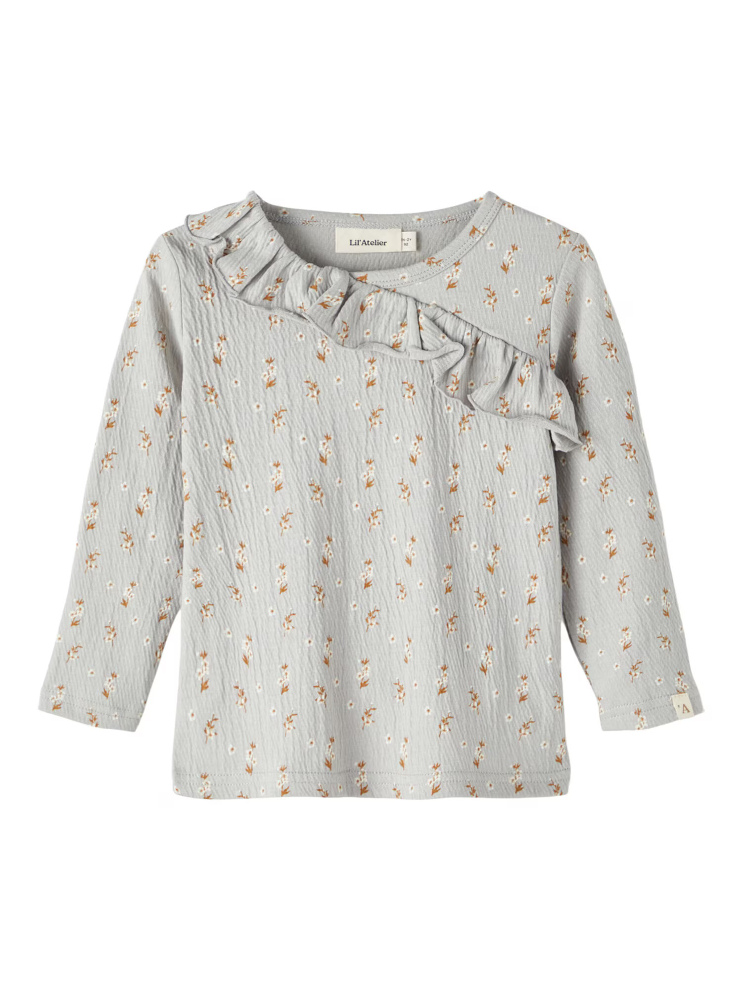 Lil ' Atelier Kids Top maro / gri / alb - Pled.ro