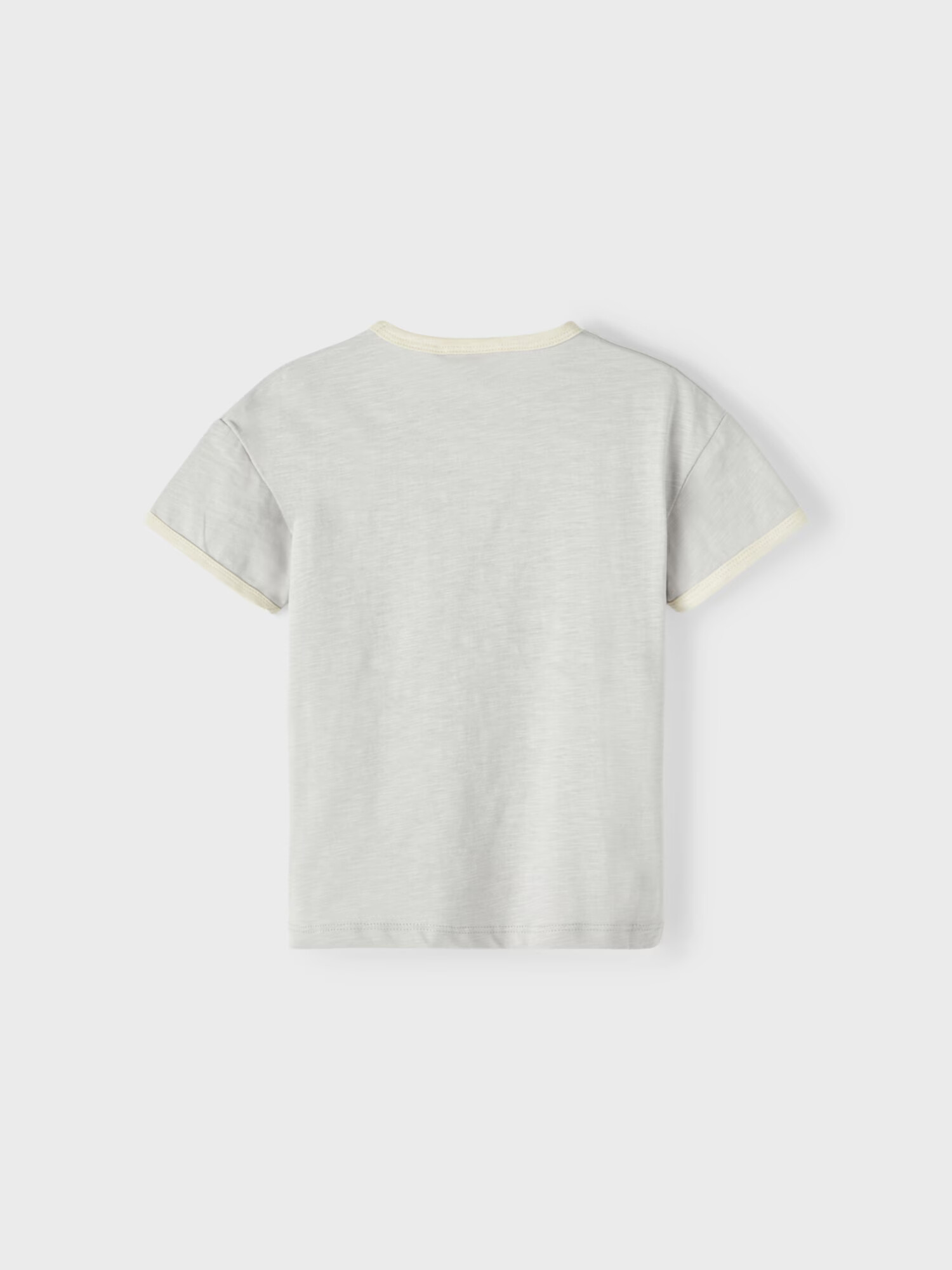 Lil ' Atelier Kids Tricou 'Dawson' crem / gri argintiu - Pled.ro