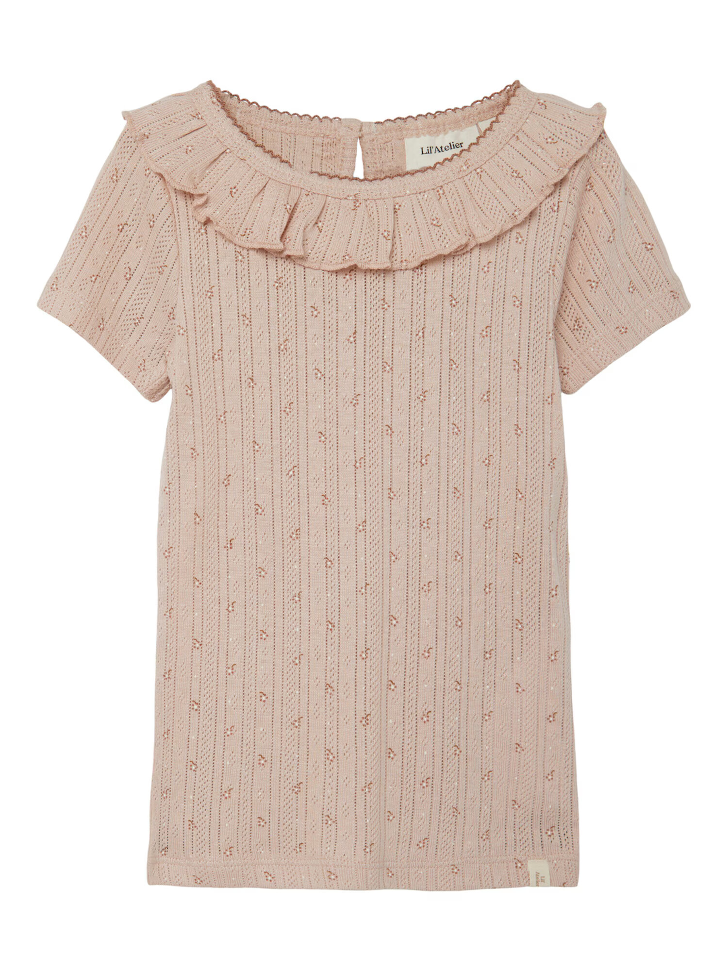 Lil ' Atelier Kids Tricou rosé / roz pal - Pled.ro