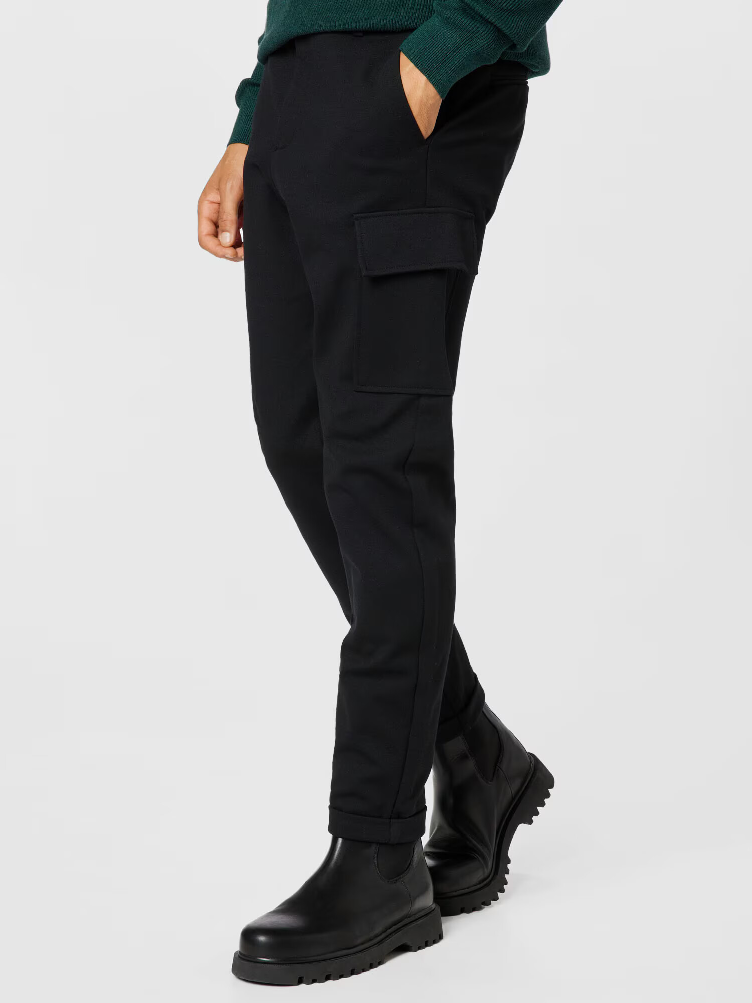 Lindbergh Pantaloni cu buzunare 'Superflex' negru - Pled.ro