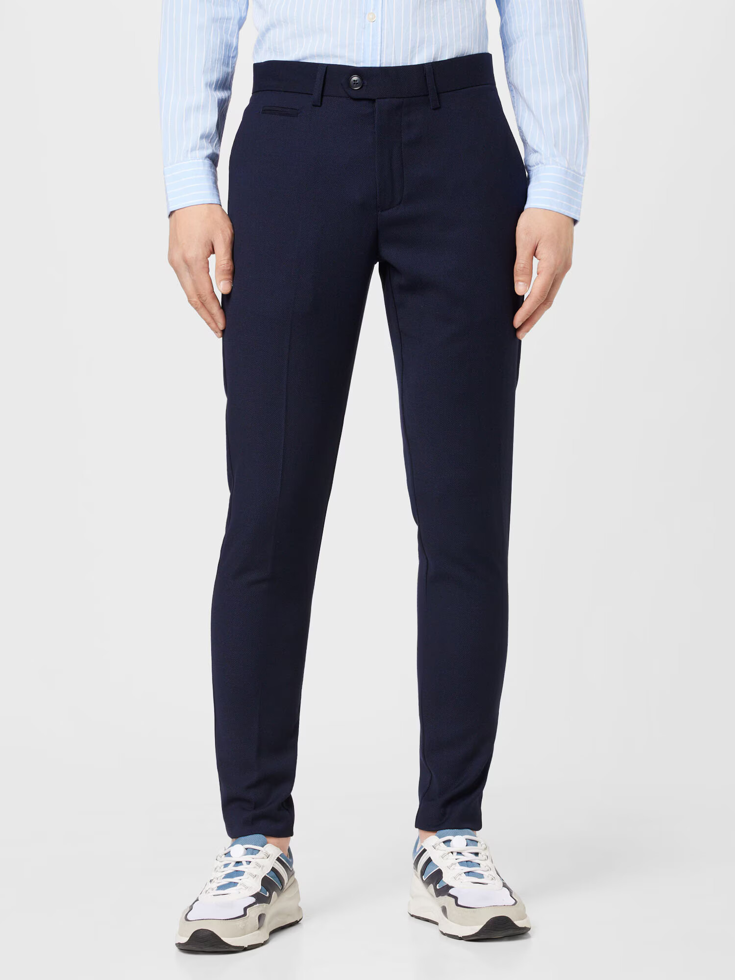 Lindbergh Pantaloni eleganți bleumarin - Pled.ro