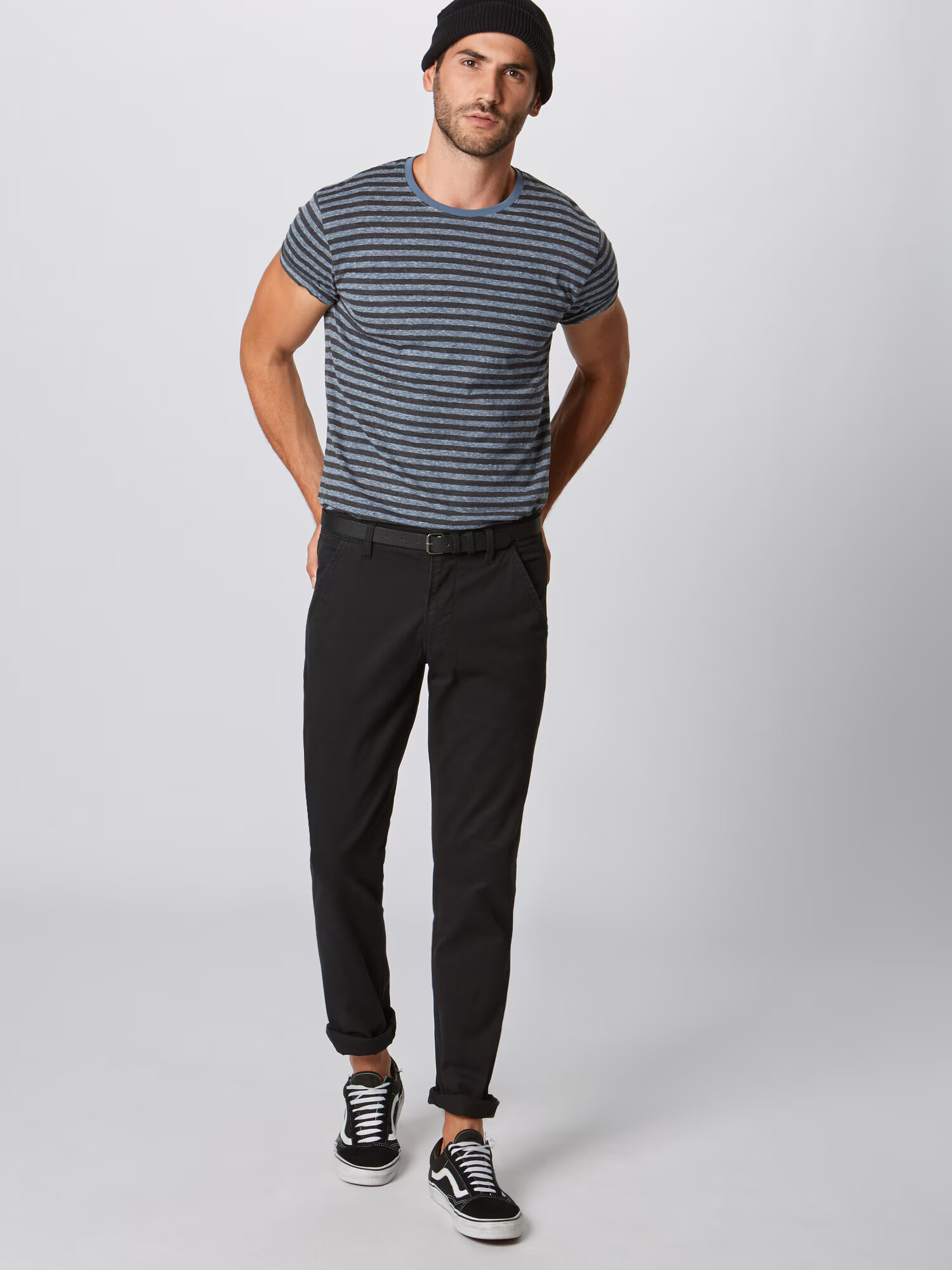 Lindbergh Pantaloni eleganți negru - Pled.ro