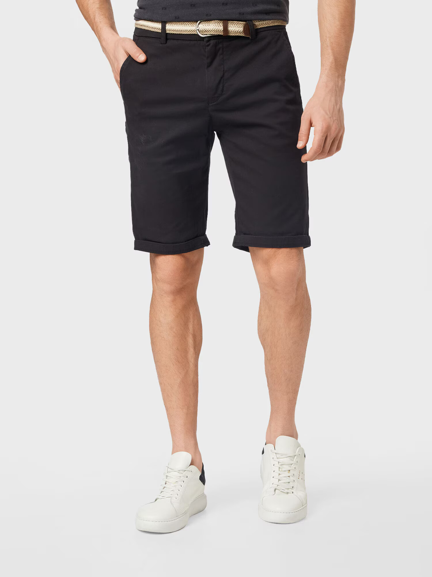 Lindbergh Pantaloni eleganți 'Superflex' bej / crem / maro / negru - Pled.ro