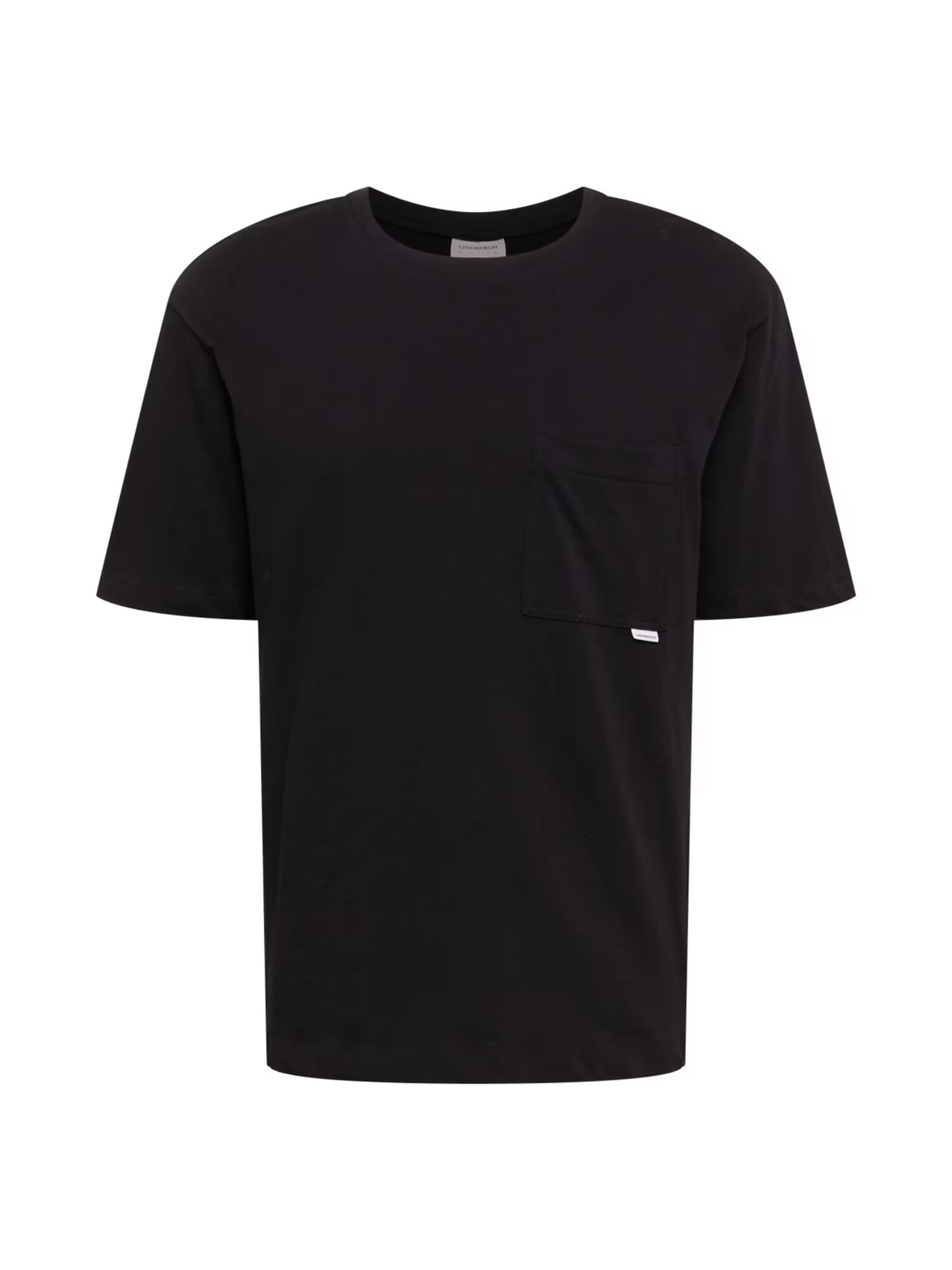 Lindbergh Tricou negru / alb - Pled.ro