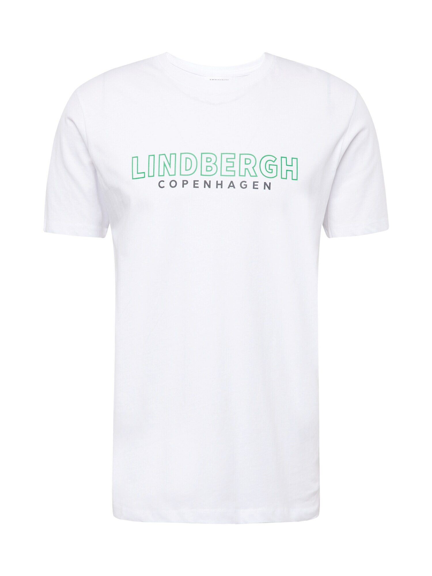 Lindbergh Tricou verde / negru / alb - Pled.ro