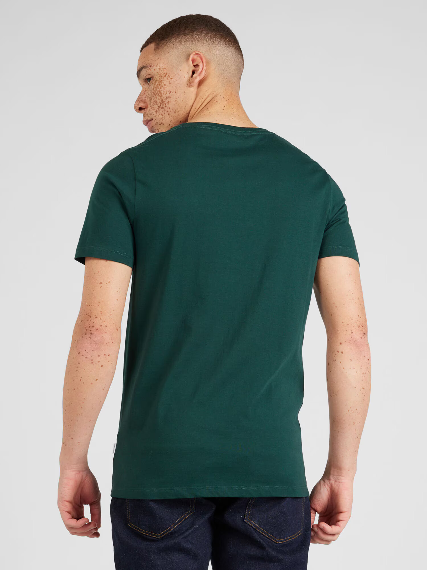 Lindbergh Tricou verde smarald / roșu / alb - Pled.ro