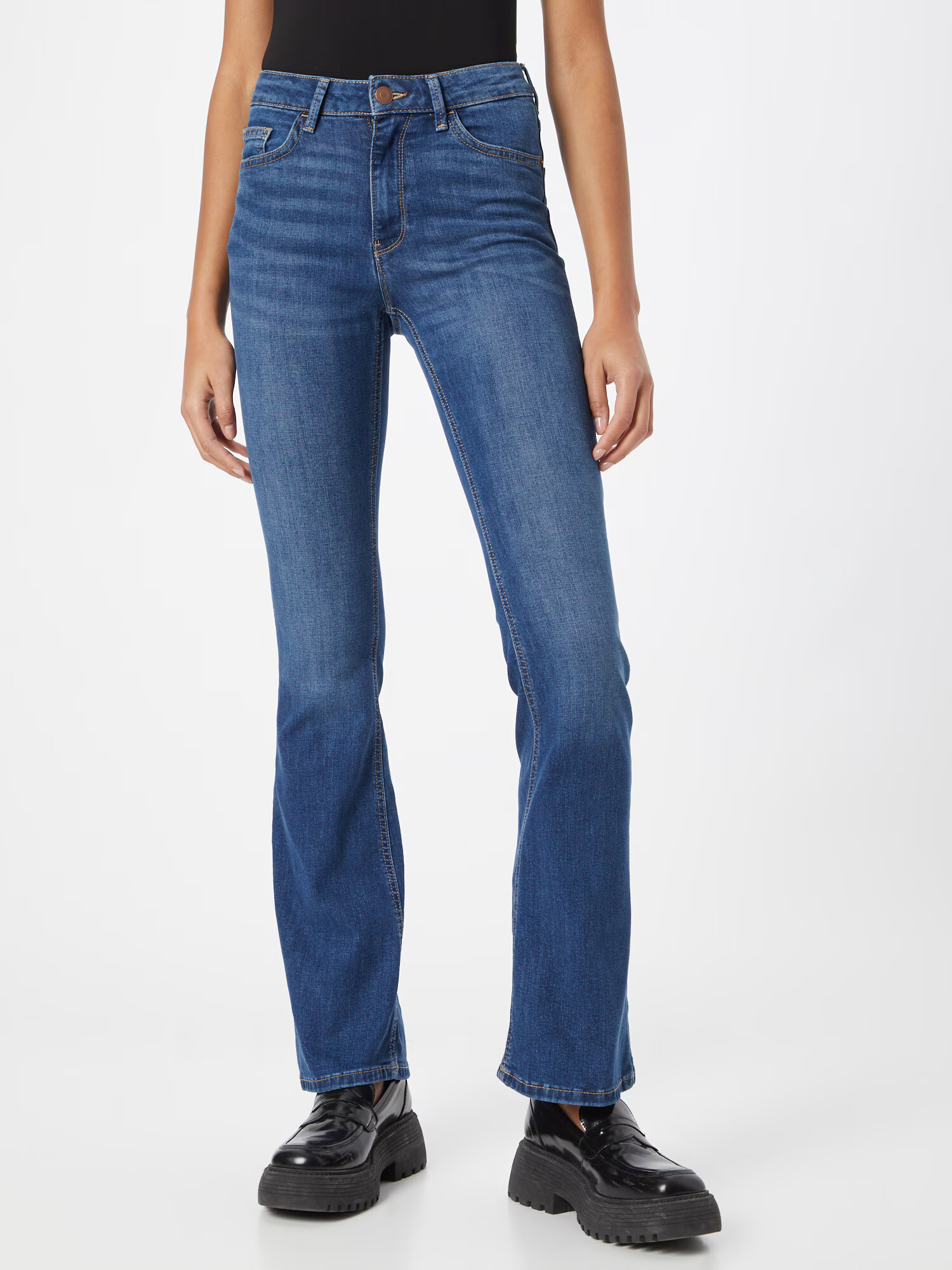 Lindex Jeans albastru denim - Pled.ro