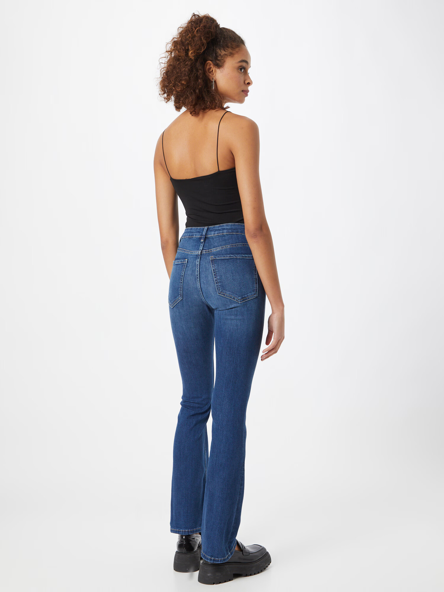 Lindex Jeans albastru denim - Pled.ro