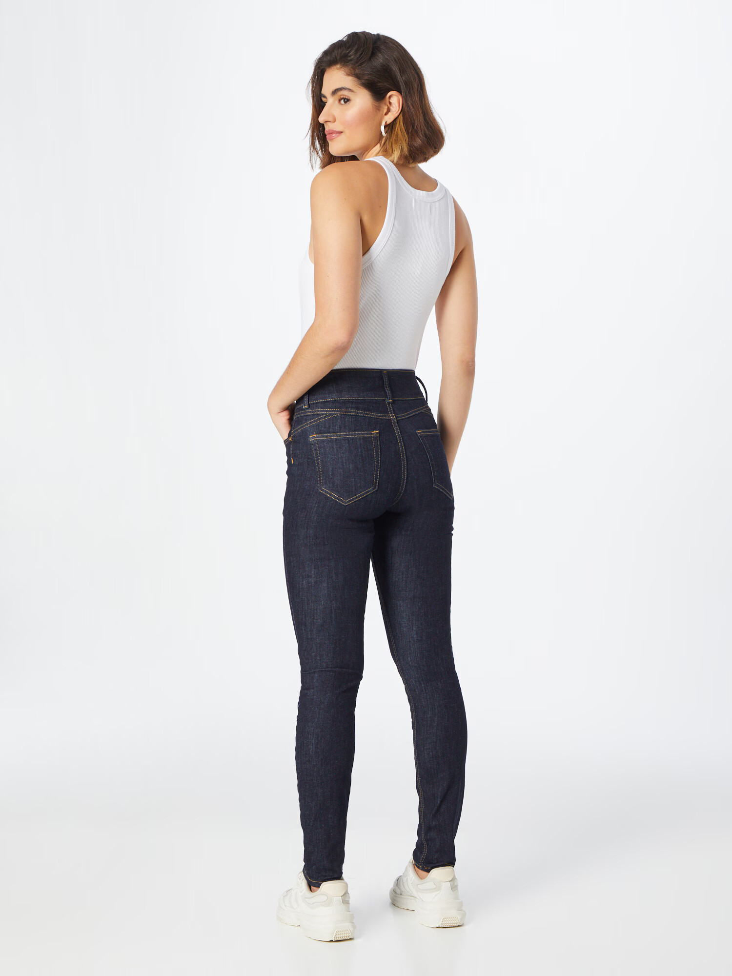 Lindex Jeans albastru închis - Pled.ro