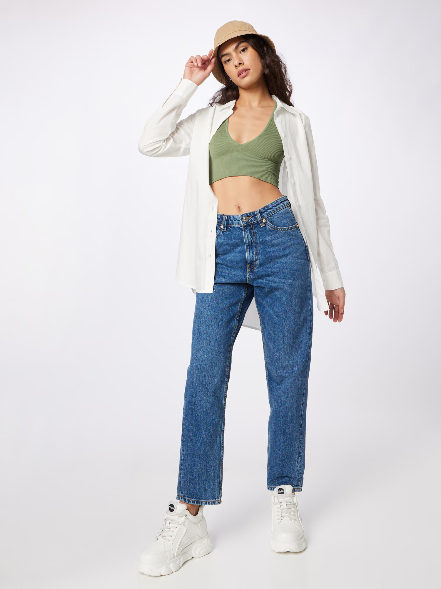 Lindex Jeans 'Betty' albastru denim - Pled.ro