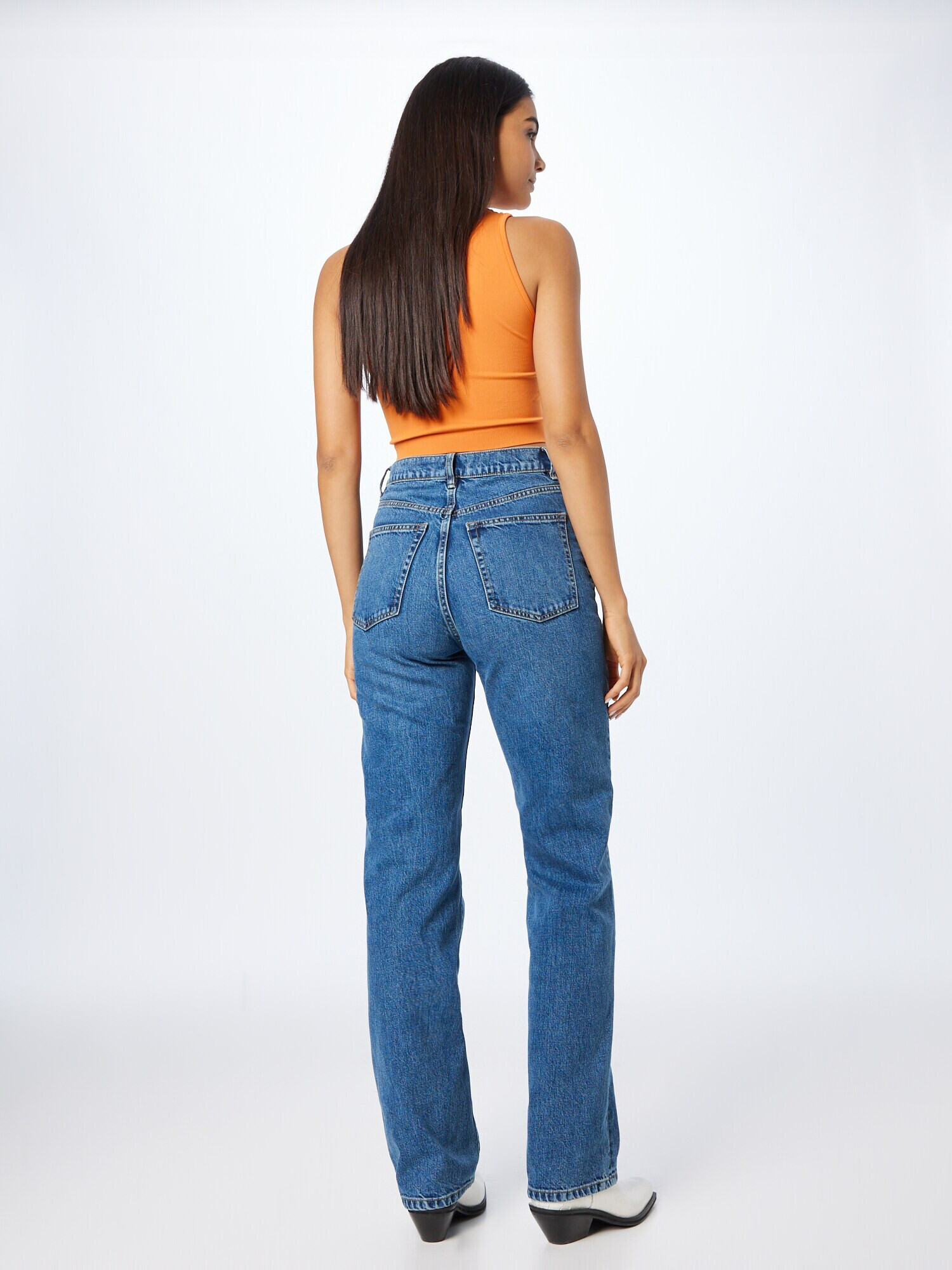 Lindex Jeans 'Franka' albastru - Pled.ro