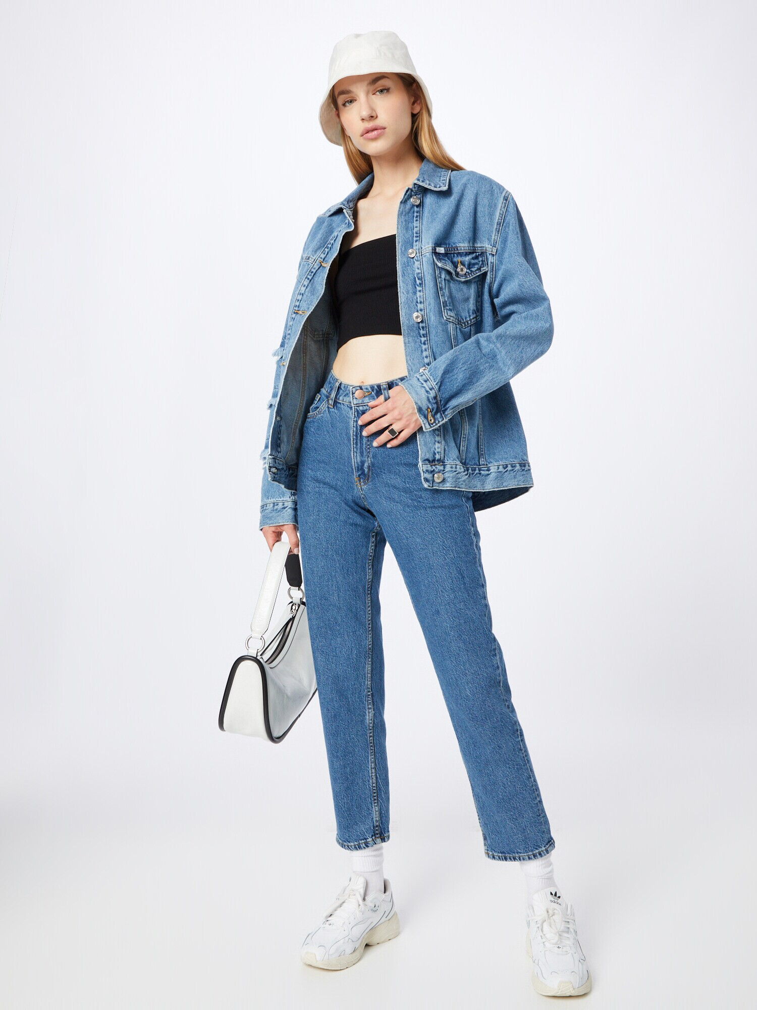 Lindex Jeans 'Nea' albastru denim - Pled.ro