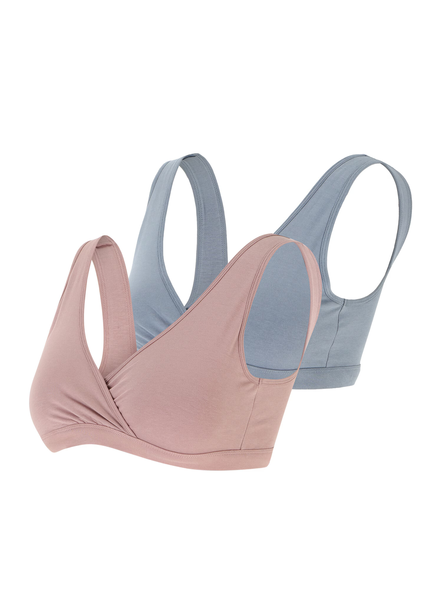 Lindex Maternity Sutien albastru porumbel / roz pudră - Pled.ro