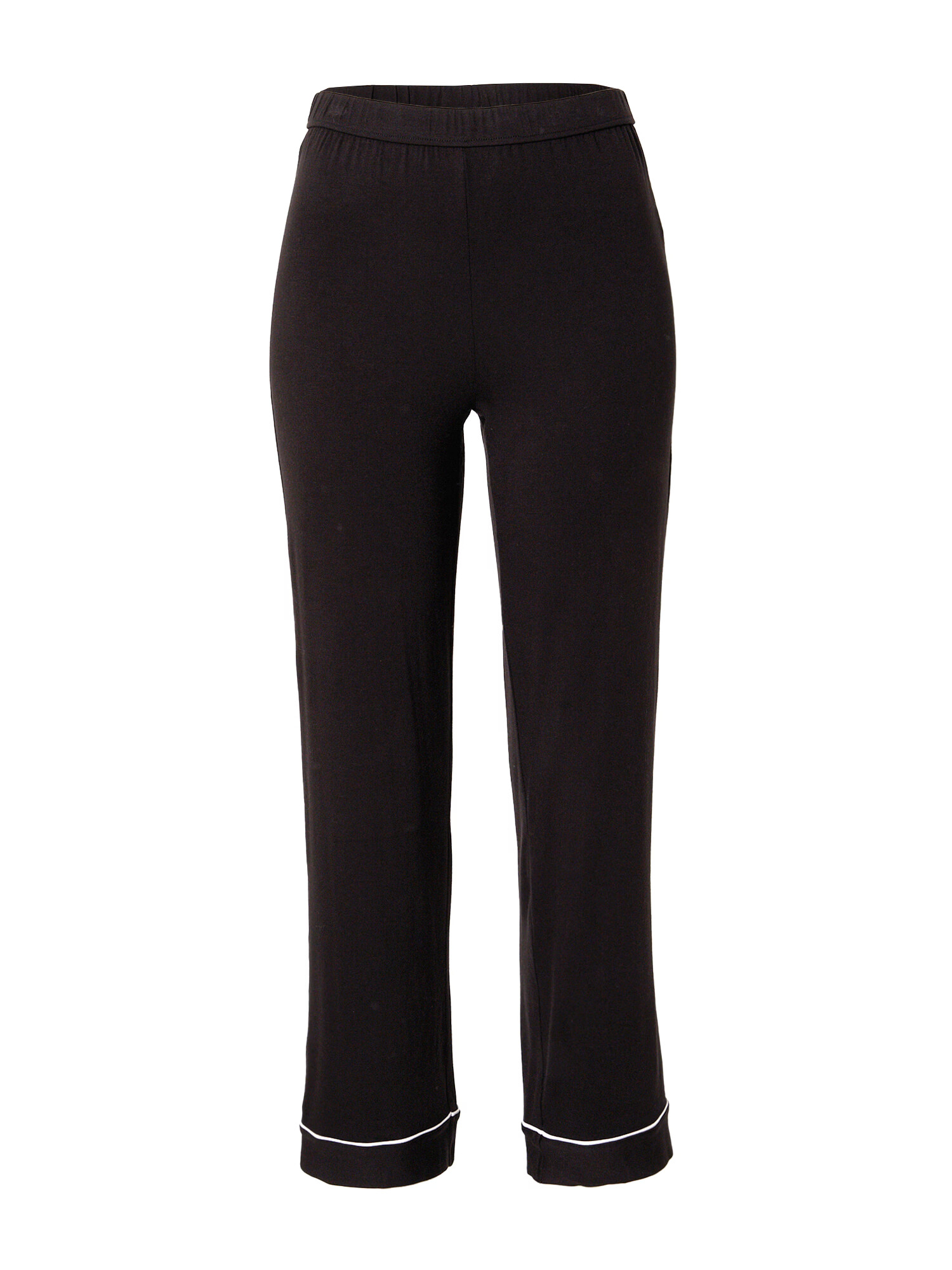 Lindex Pantaloni de pijama negru / alb - Pled.ro