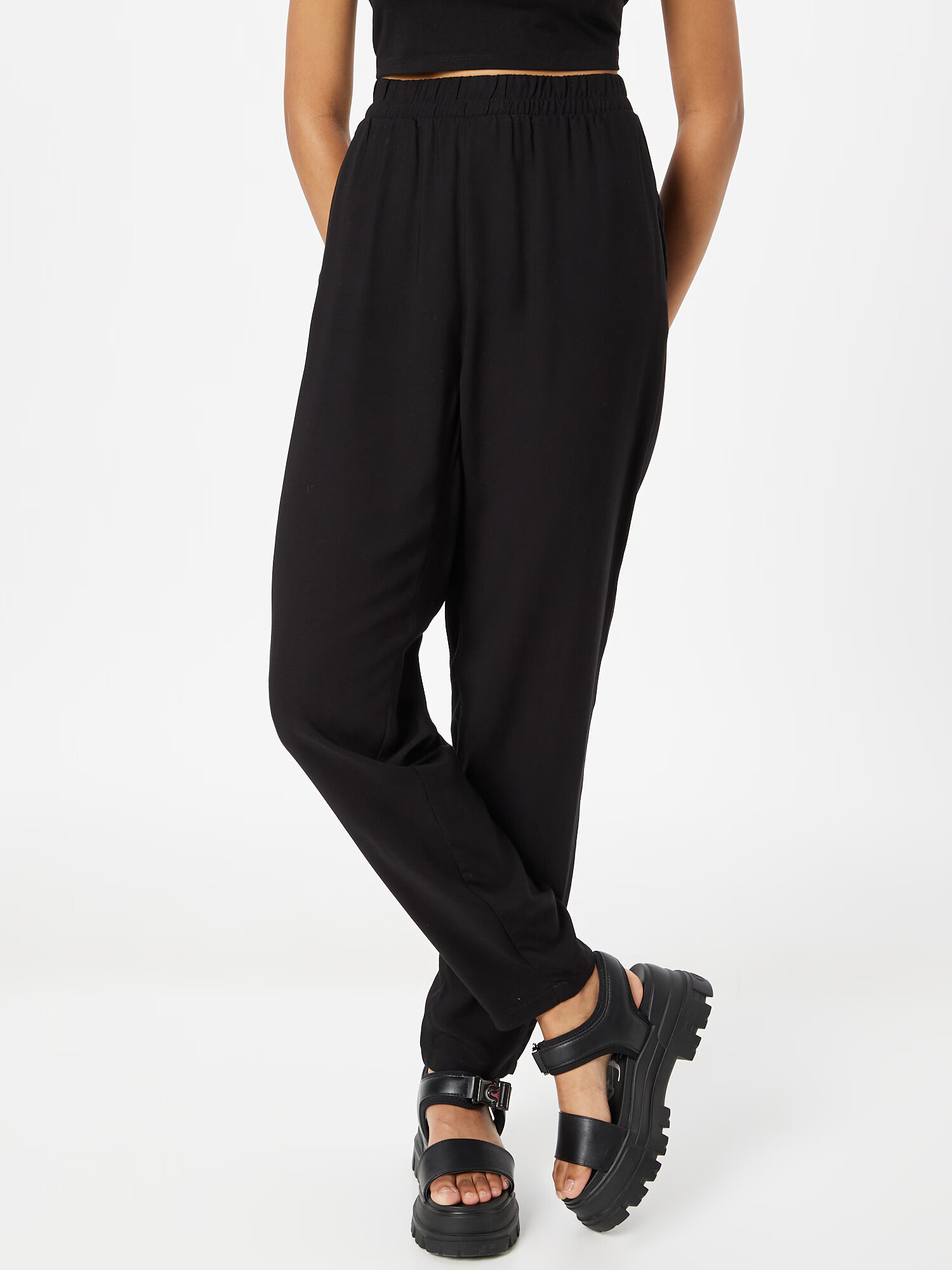 Lindex Pantaloni negru - Pled.ro