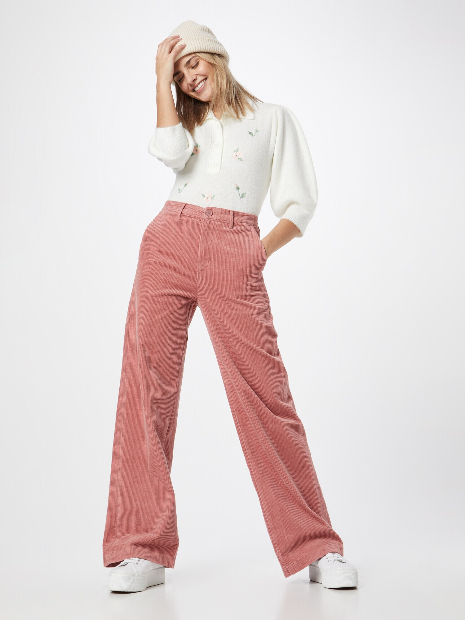 Lindex Pantaloni roz deschis - Pled.ro