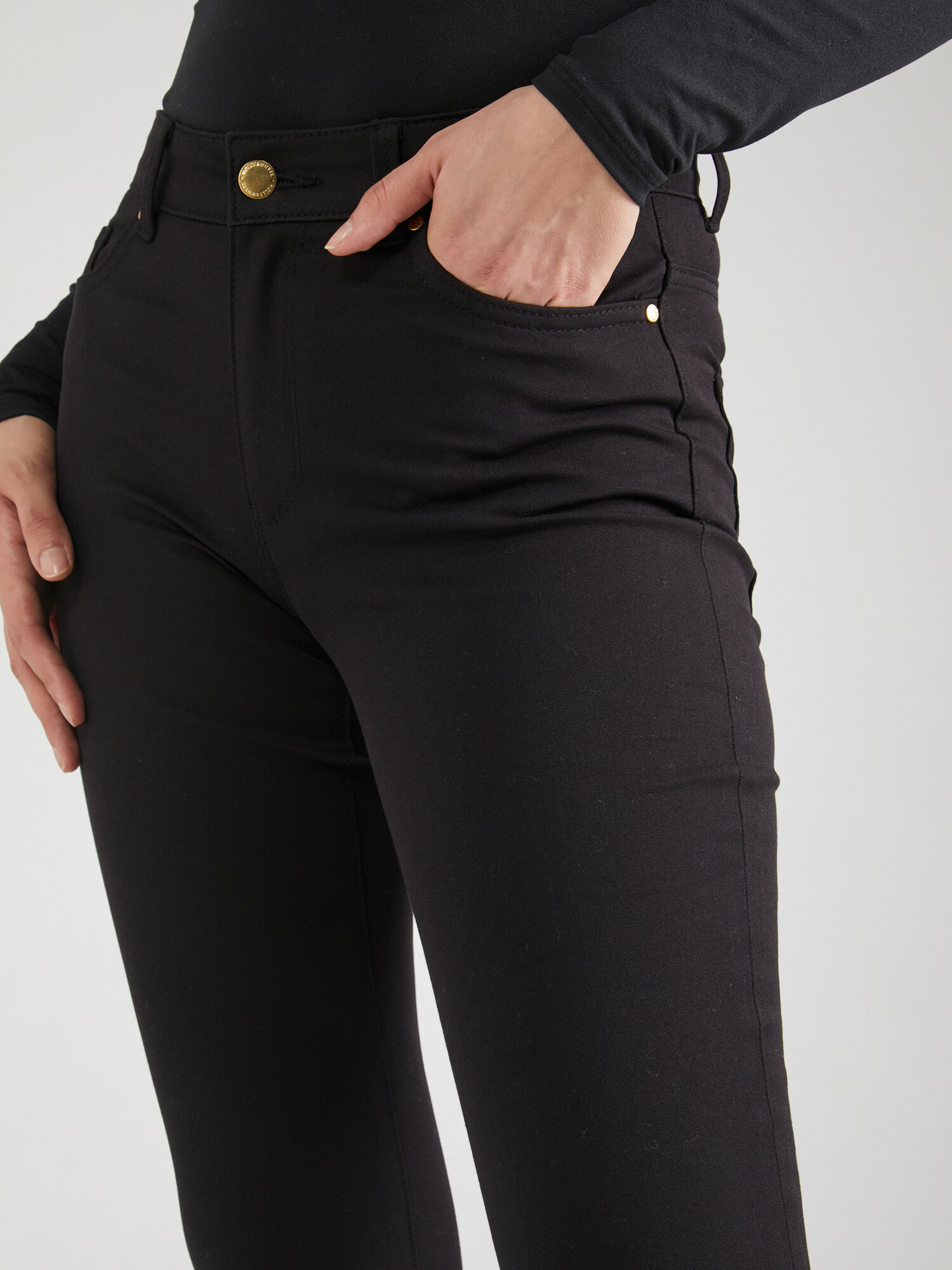 Lindex Pantaloni 'Tova' negru - Pled.ro