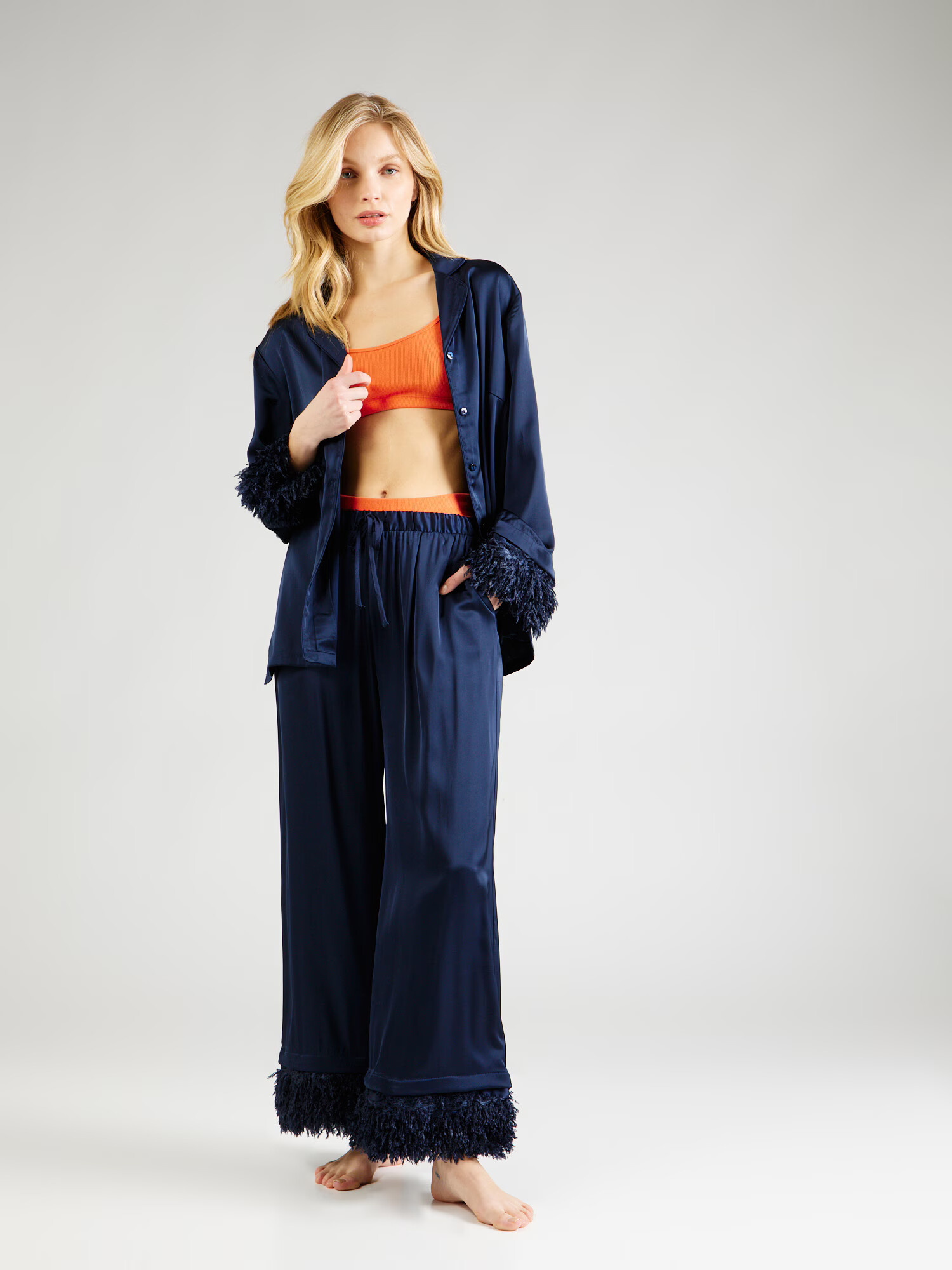 Lindex Pijama bleumarin - Pled.ro