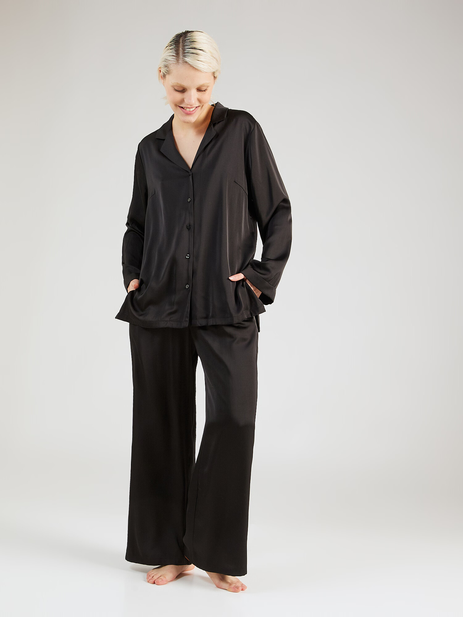 Lindex Pijama negru - Pled.ro