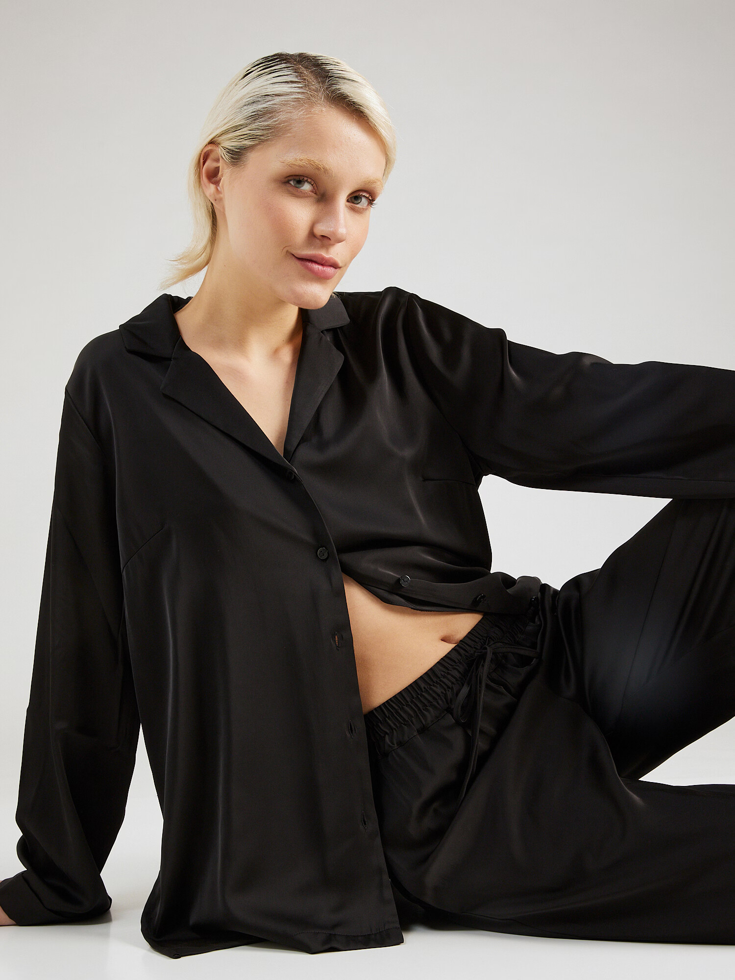 Lindex Pijama negru - Pled.ro