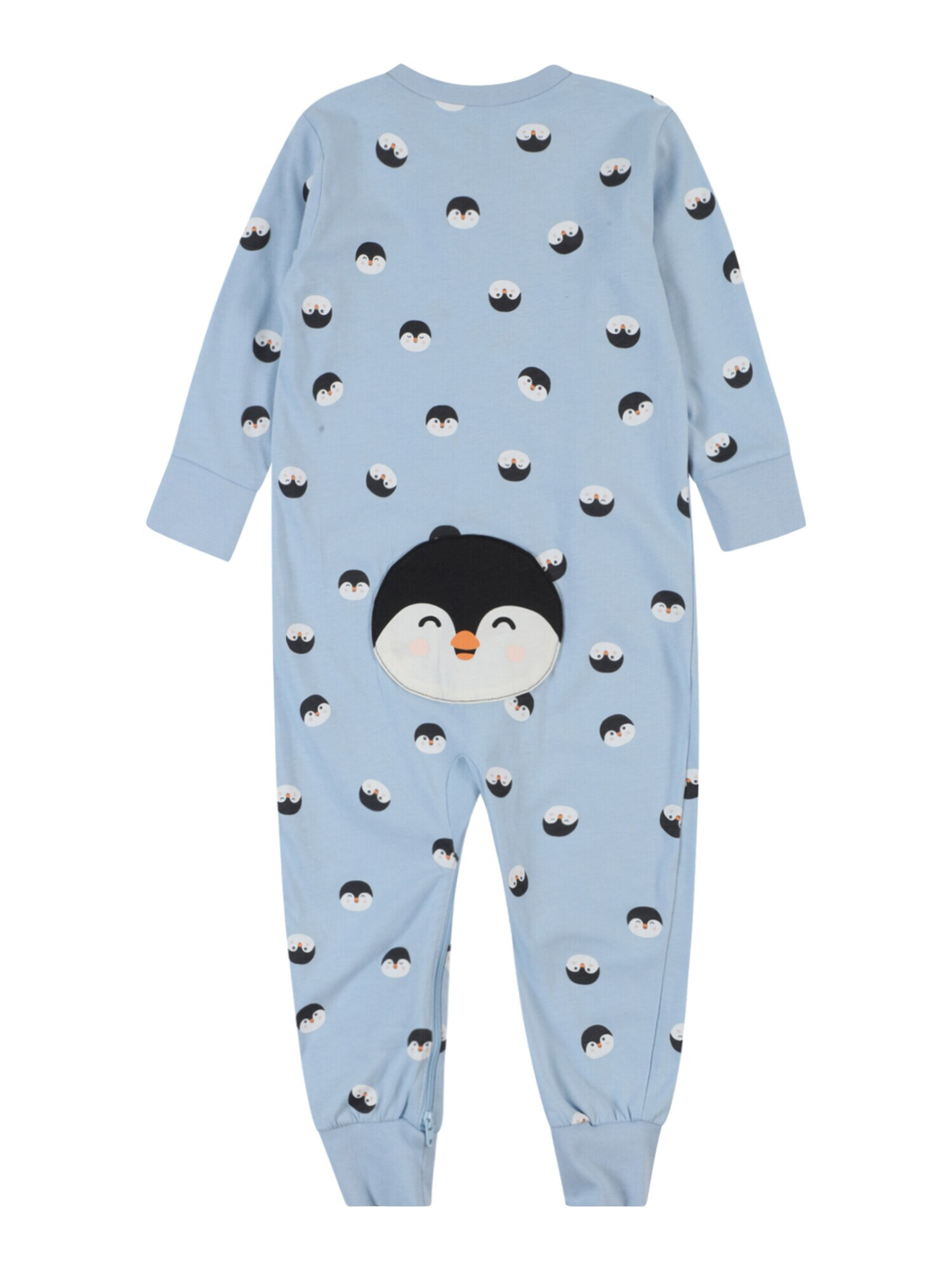 Lindex Pijamale 'Penguine' albastru deschis / negru / alb - Pled.ro