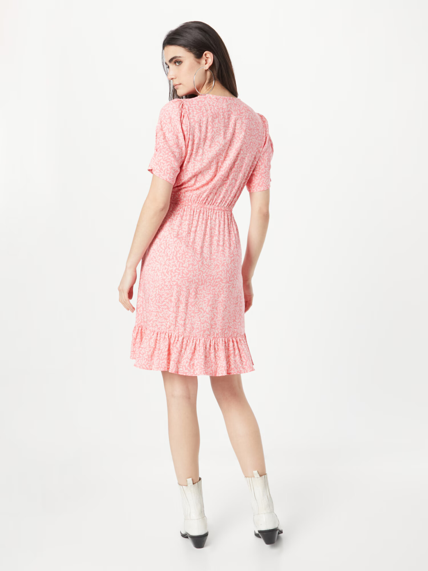 Lindex Rochie 'Clara' roz deschis / alb - Pled.ro