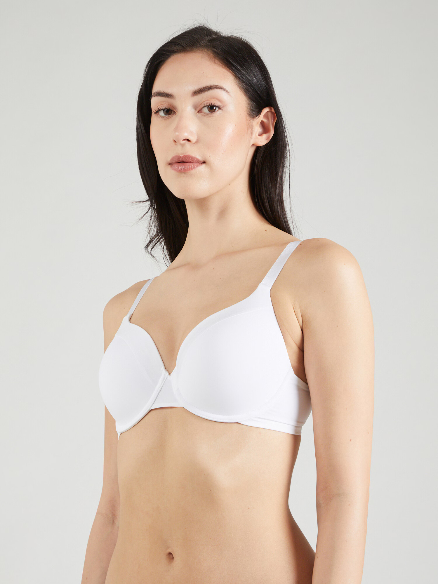 Lindex Sutien 'Dahlia' negru / alb - Pled.ro