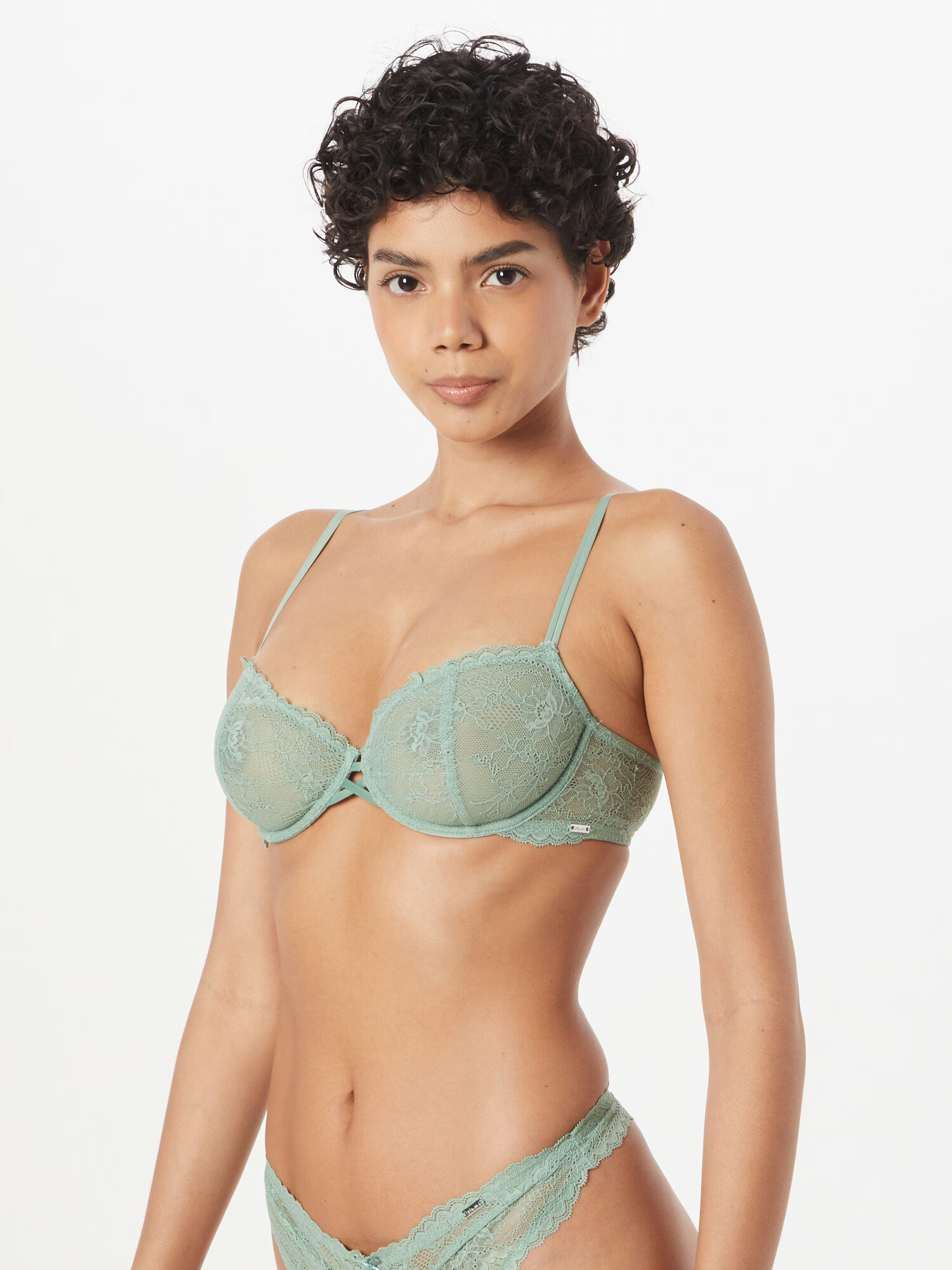 Lindex Sutien 'Gia' verde deschis - Pled.ro