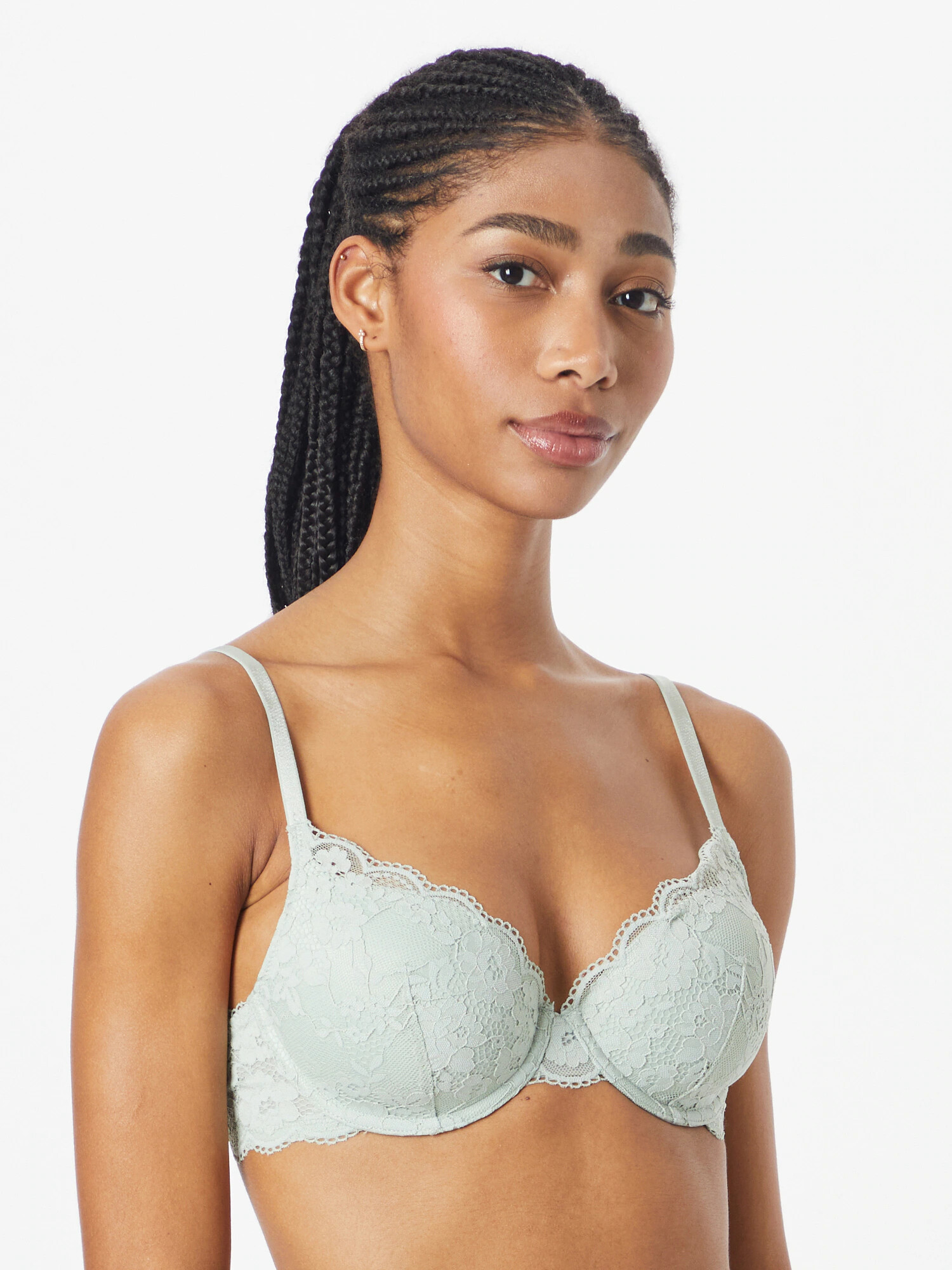 Lindex Sutien 'Lilja' verde pastel - Pled.ro