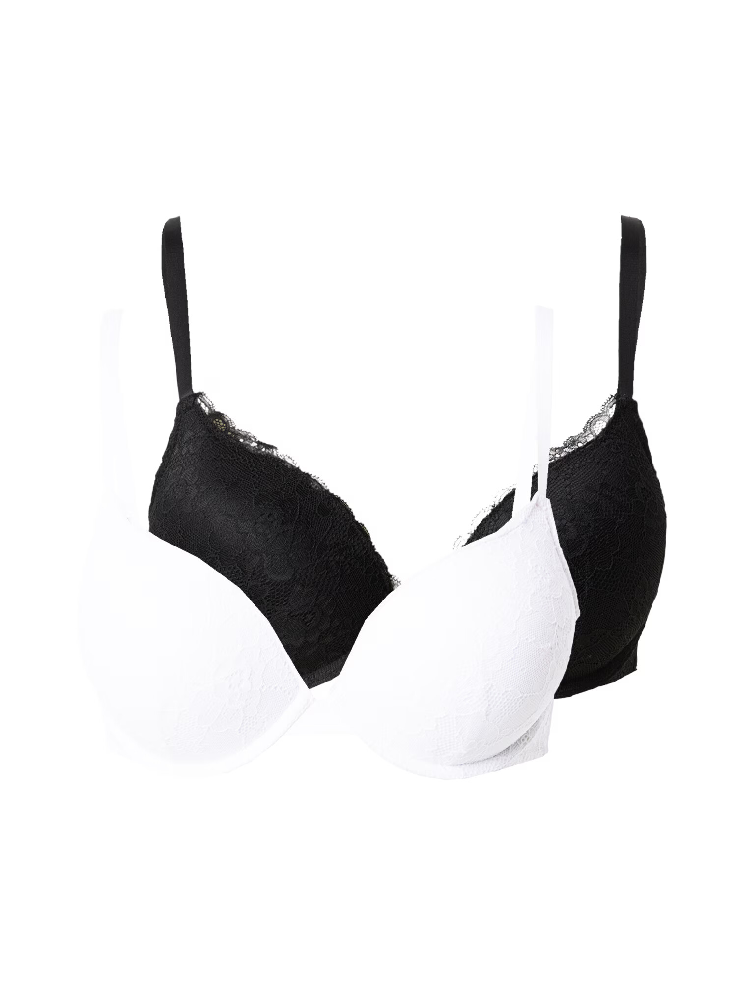 Lindex Sutien negru / alb - Pled.ro