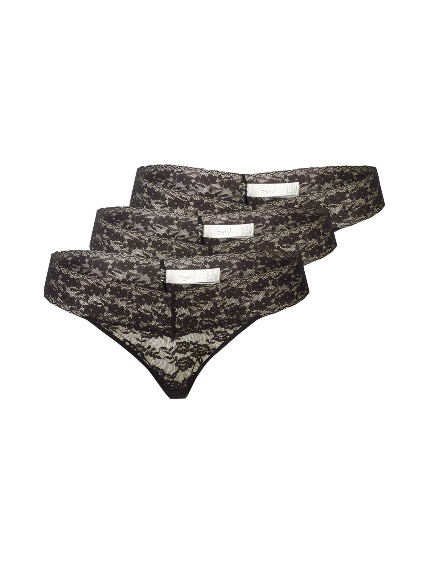 Lindex Tanga negru - Pled.ro