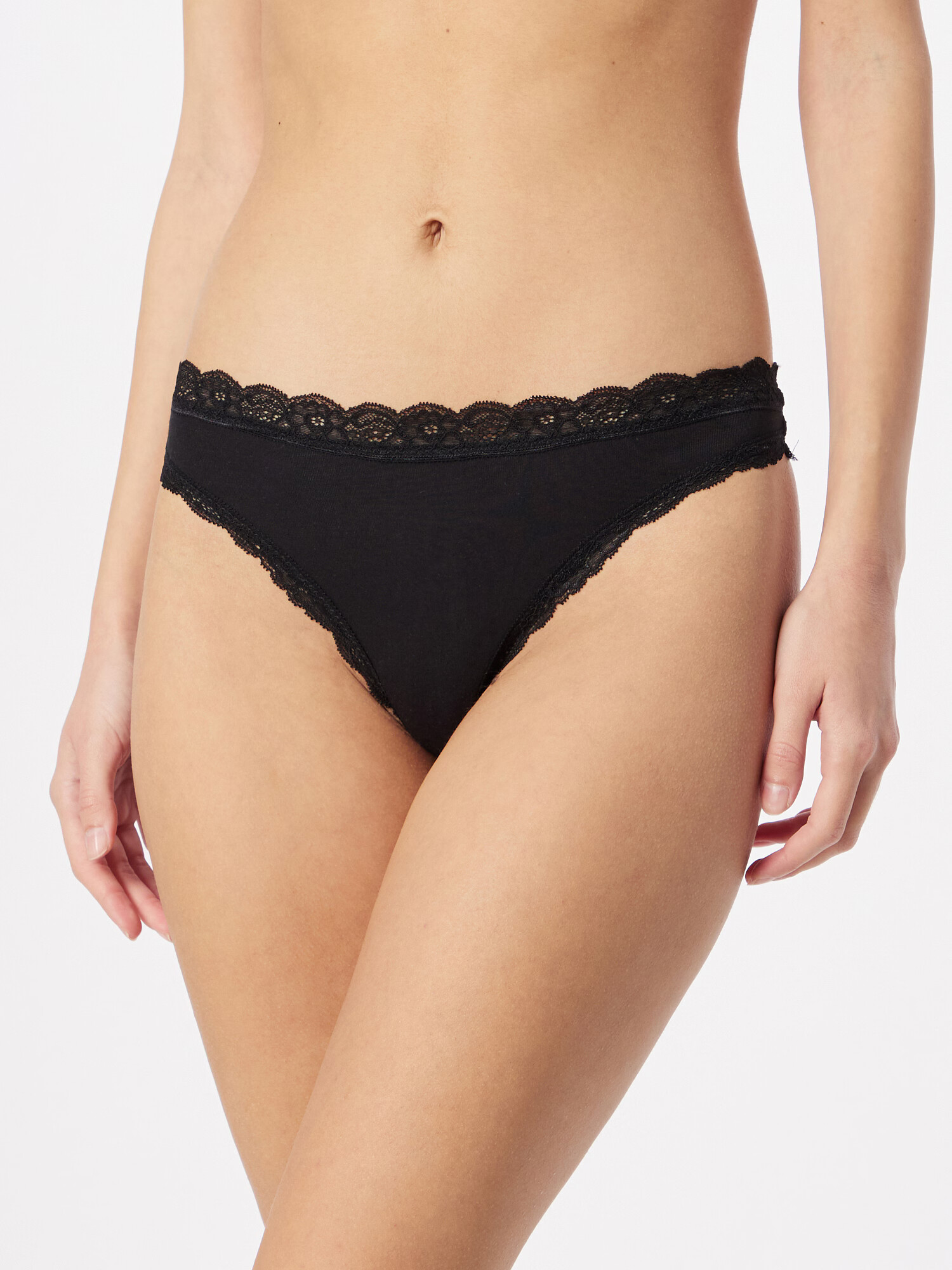 Lindex Tanga roz pal / negru / alb - Pled.ro