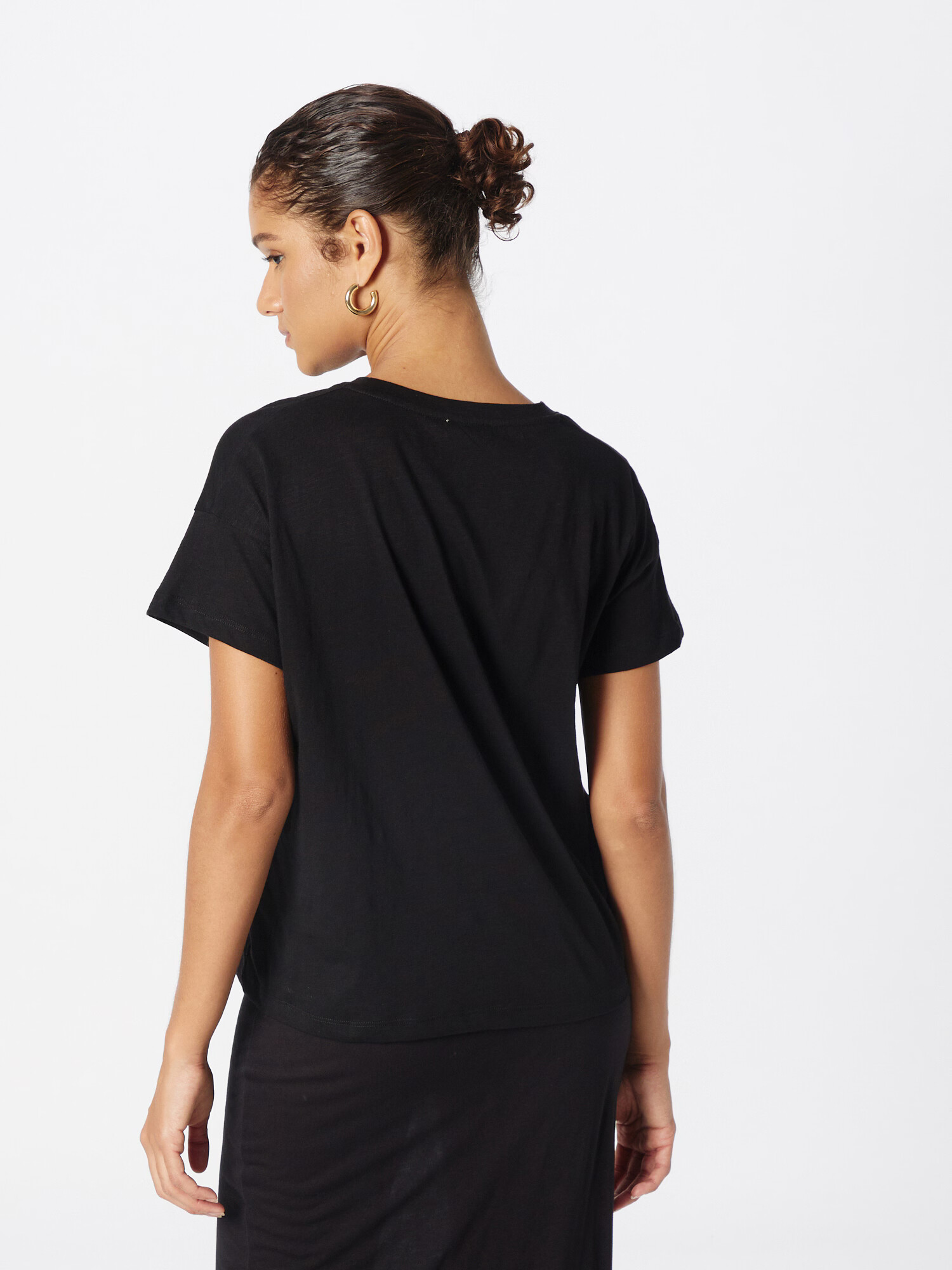 Lindex Tricou 'Claire' negru - Pled.ro