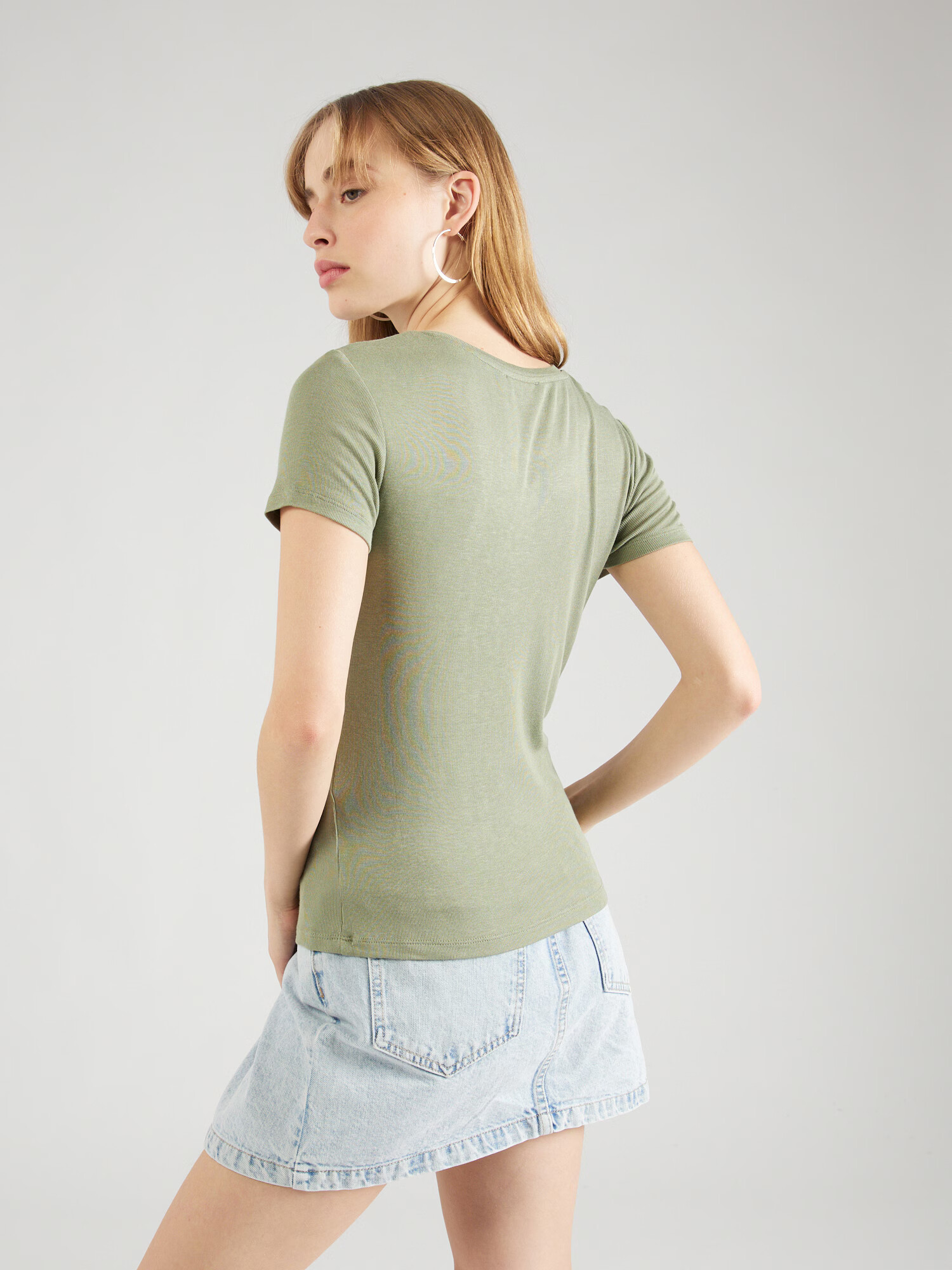 Lindex Tricou 'Helga' verde - Pled.ro