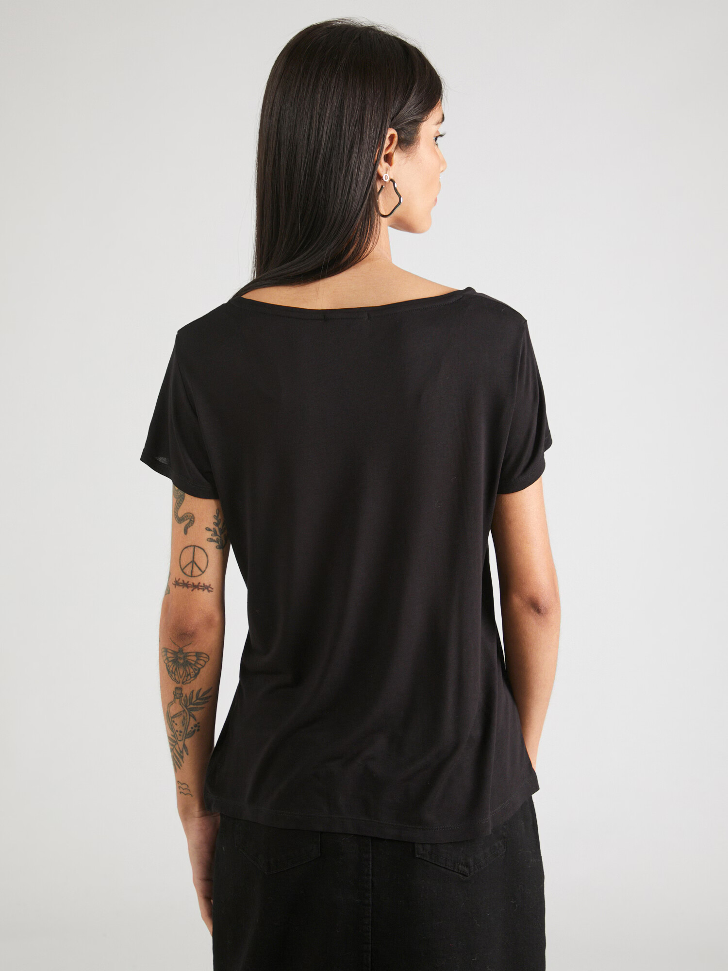 Lindex Tricou 'Vita' negru - Pled.ro